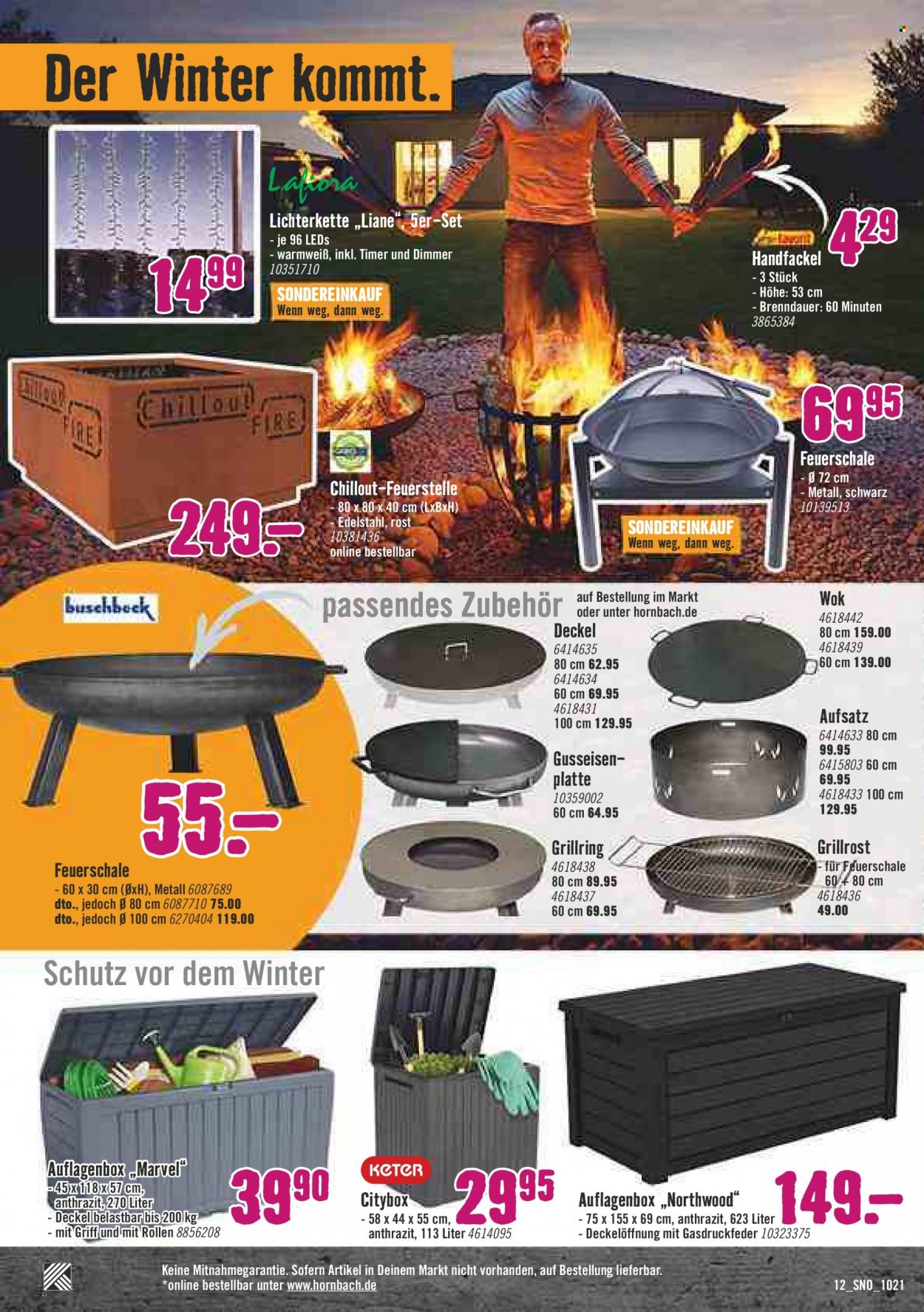 Hornbach Prospekte  - 23.09.2021 - 20.10.2021. Seite 12