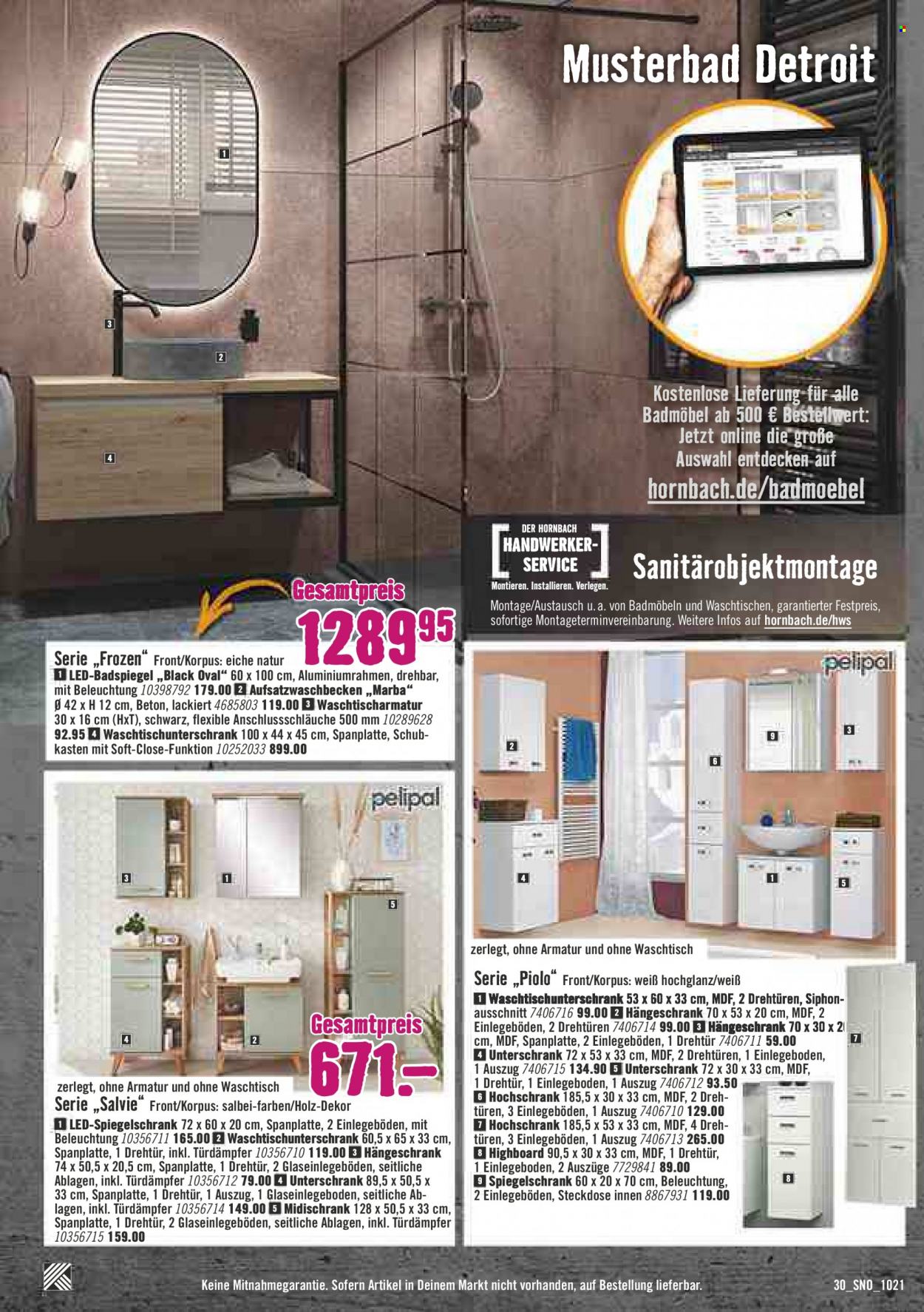 Hornbach Prospekte  - 23.09.2021 - 20.10.2021. Seite 30