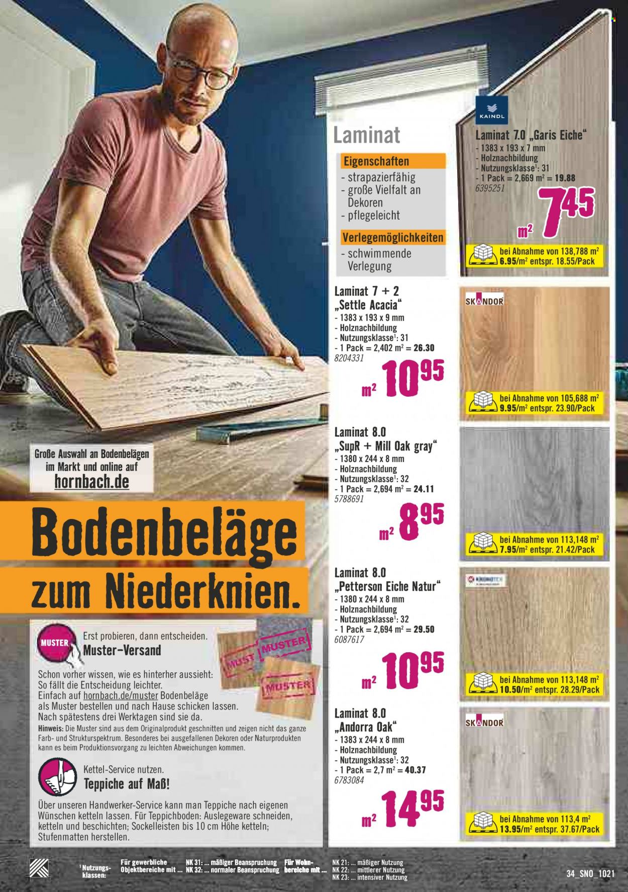 Hornbach Prospekte  - 23.09.2021 - 20.10.2021. Seite 34