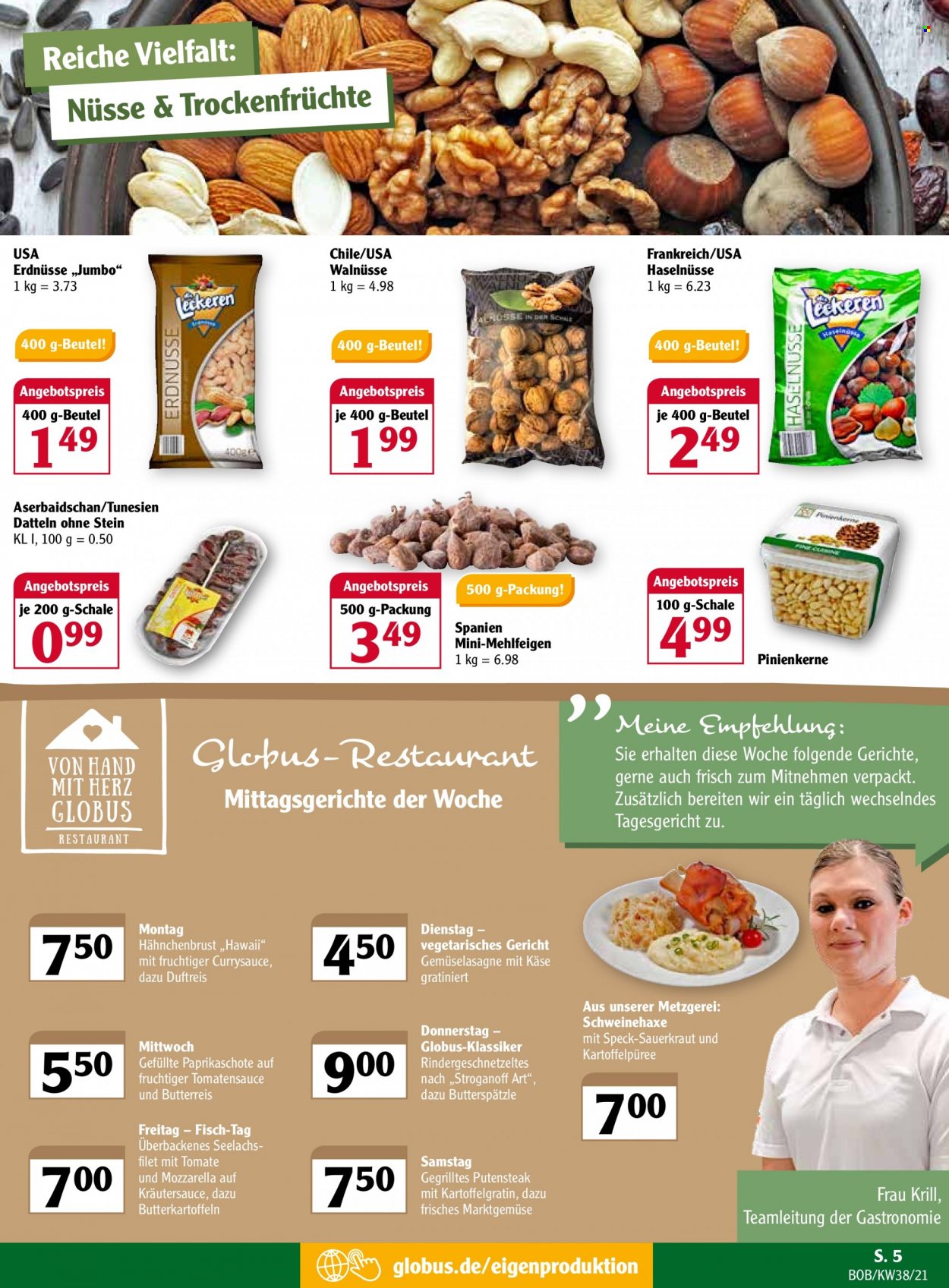Globus Prospekte  - 20.09.2021 - 25.09.2021. Seite 5