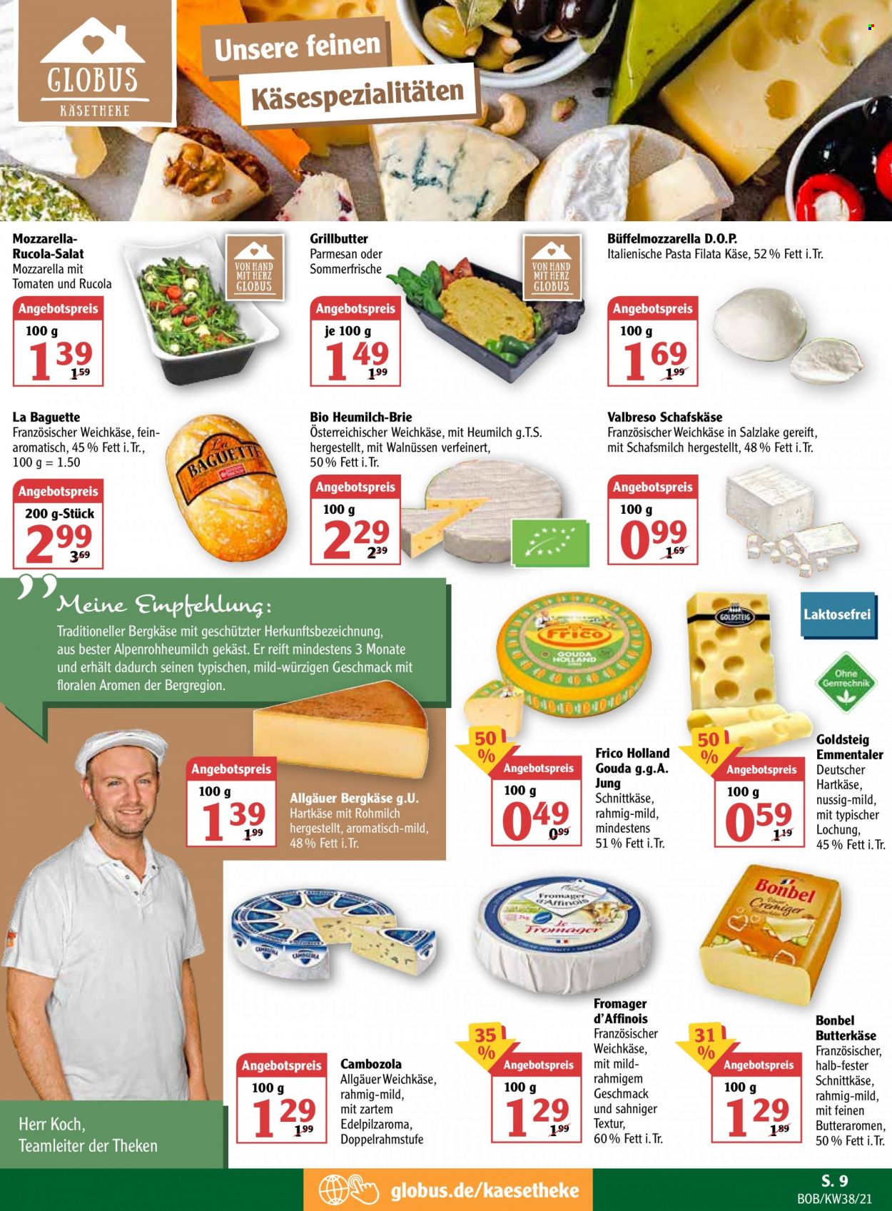 Globus Prospekte  - 20.09.2021 - 25.09.2021. Seite 9