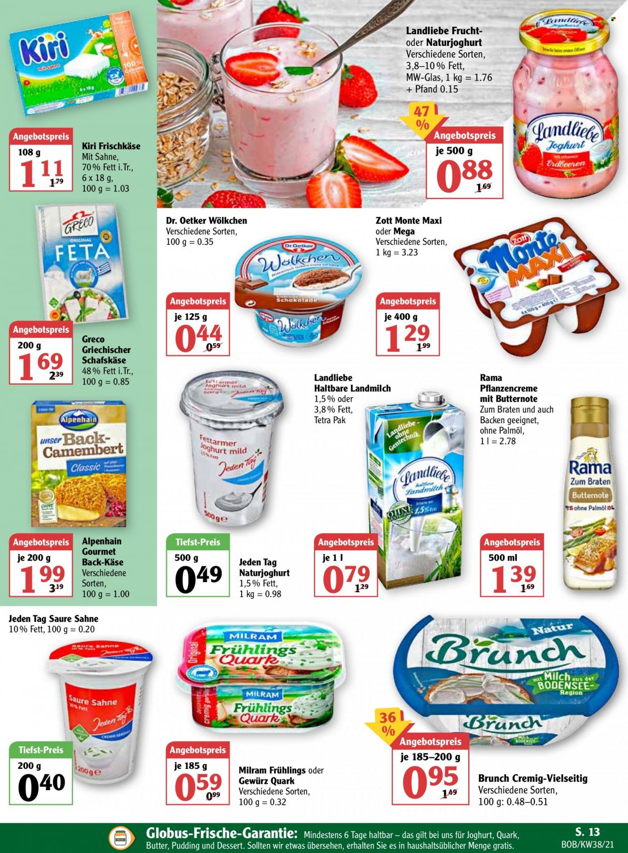 Globus Prospekte  - 20.09.2021 - 25.09.2021. Seite 13