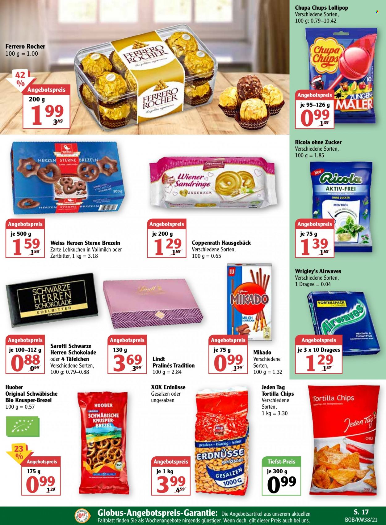 Globus Prospekte  - 20.09.2021 - 25.09.2021. Seite 17