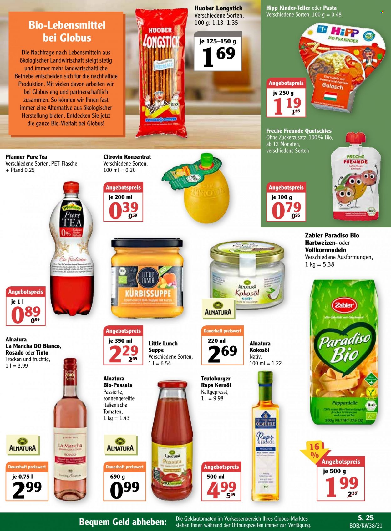 Globus Prospekte  - 20.09.2021 - 25.09.2021. Seite 25