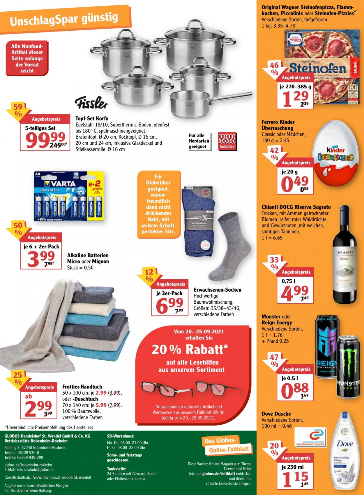 Globus Prospekte  - 20.09.2021 - 25.09.2021. Seite 32