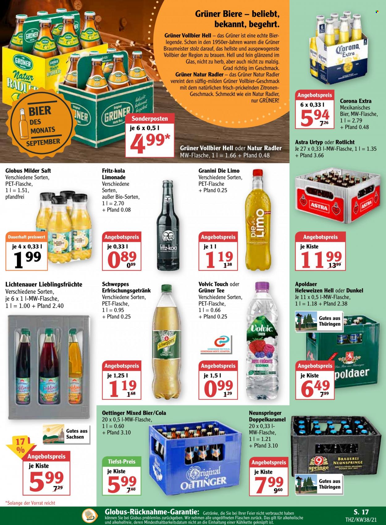 Globus Prospekte  - 20.09.2021 - 25.09.2021. Seite 19