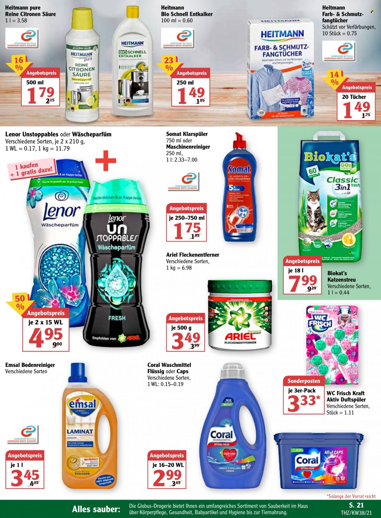 Globus Prospekte  - 20.09.2021 - 25.09.2021. Seite 23