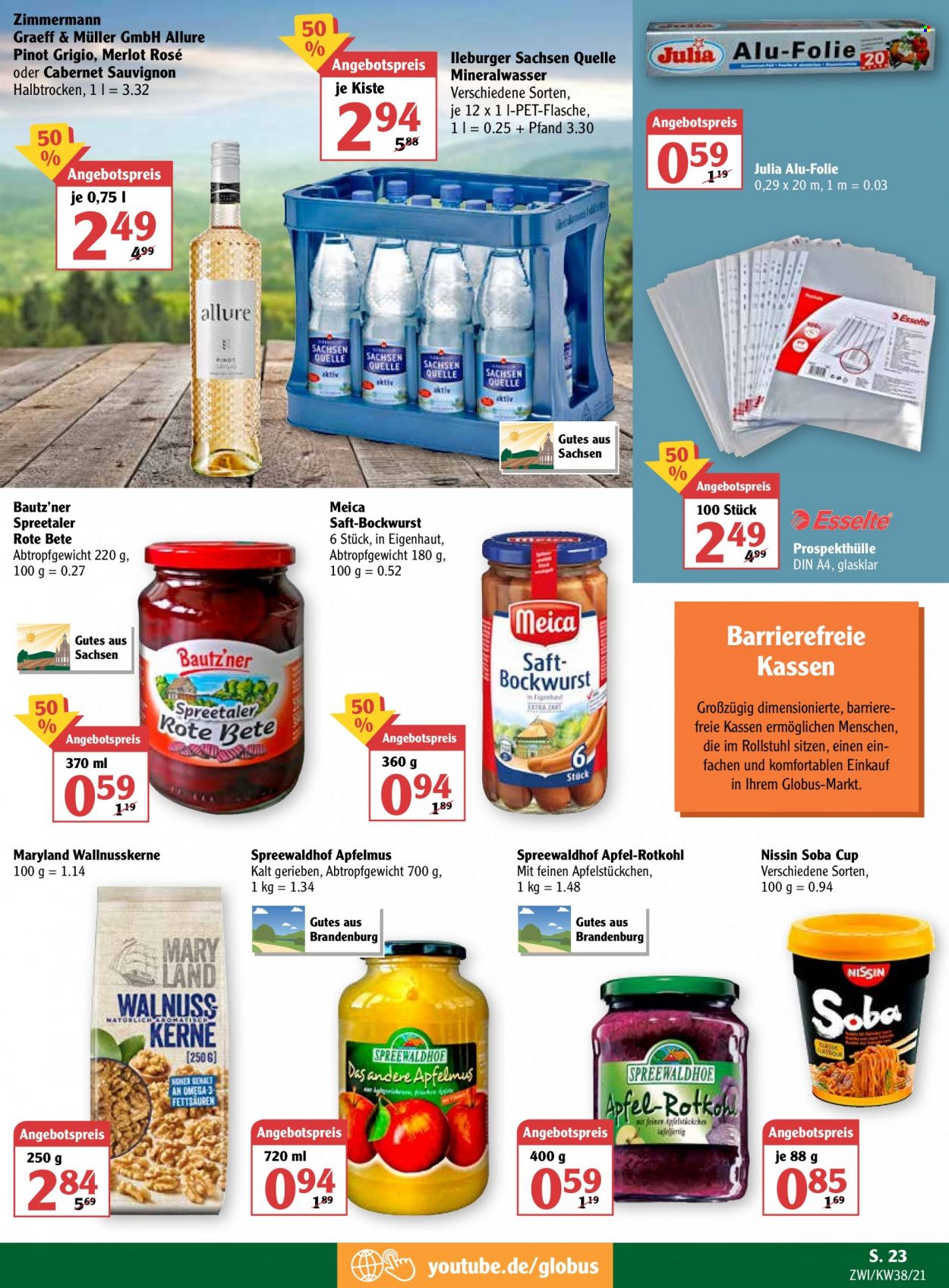 Globus Prospekte  - 20.09.2021 - 25.09.2021. Seite 27