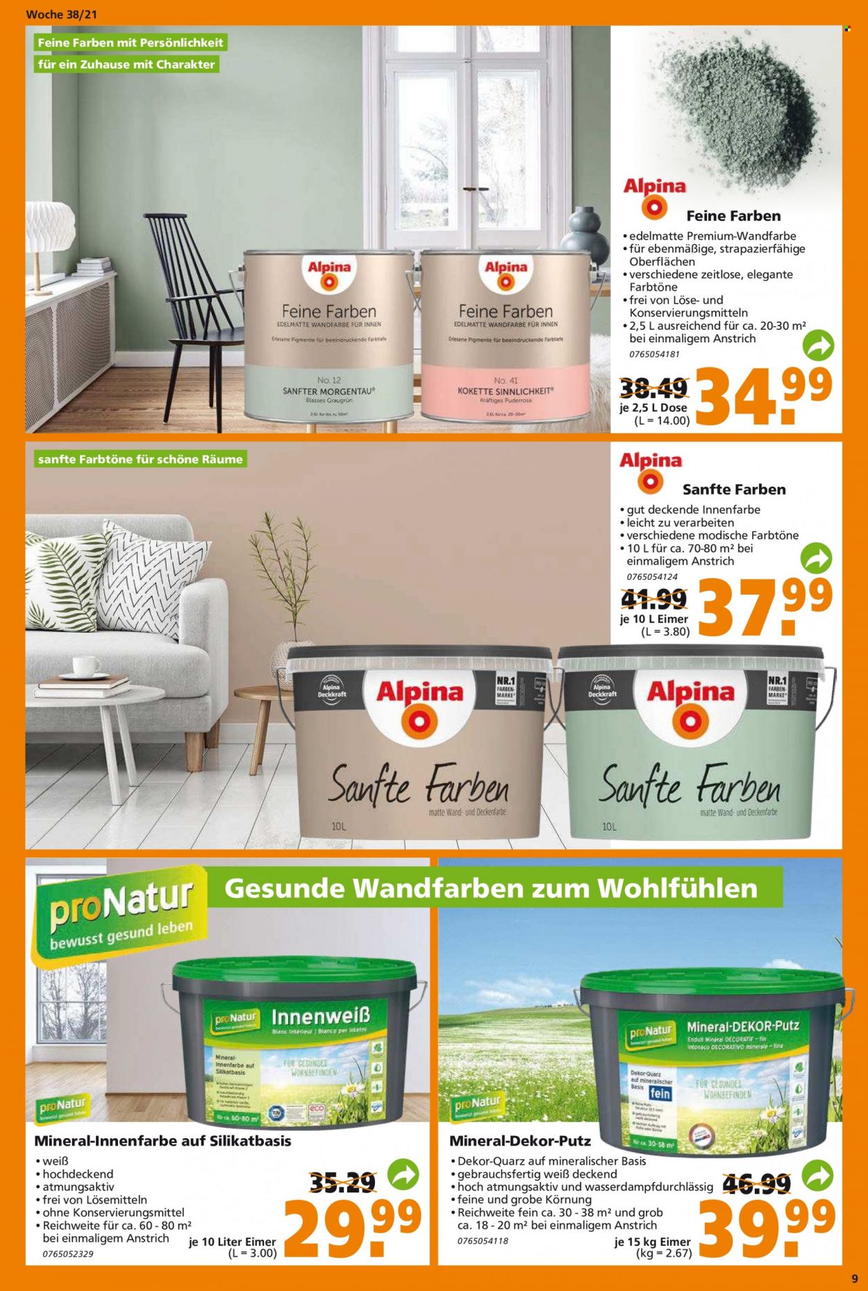 Globus Baumarkt Prospekte  - 19.09.2021 - 25.09.2021. Seite 9