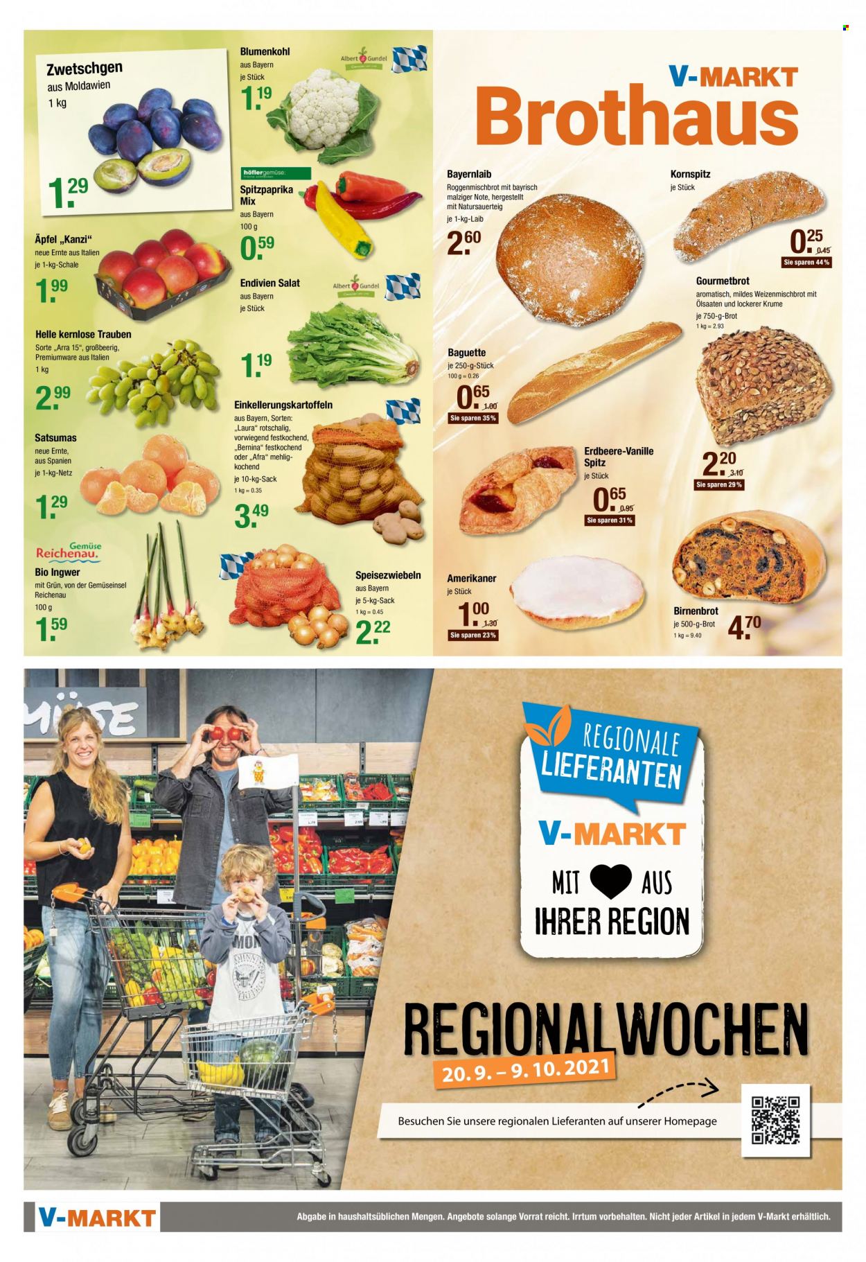V-Markt Prospekte  - 30.09.2021 - 6.10.2021. Seite 2