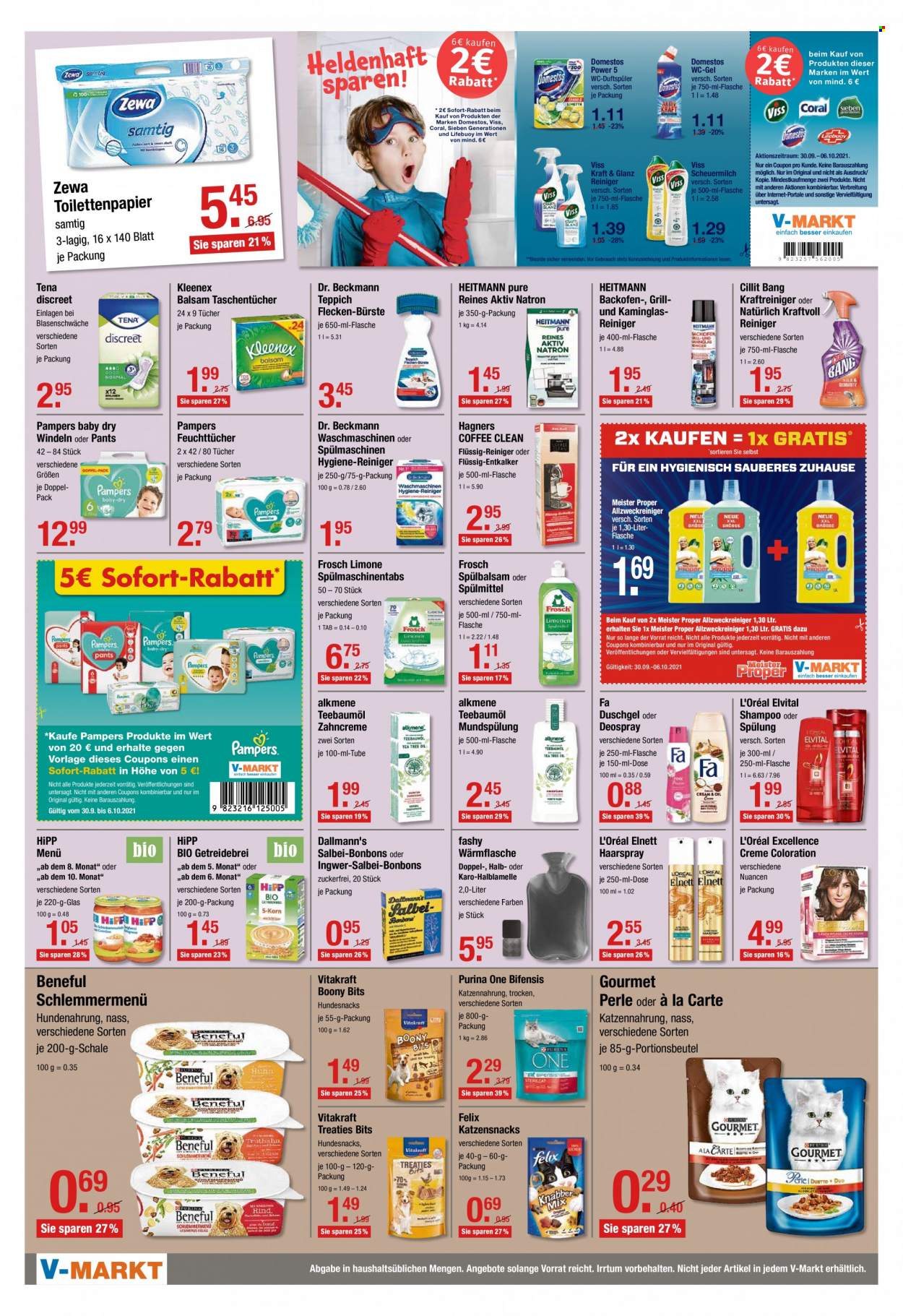 V-Markt Prospekte  - 30.09.2021 - 6.10.2021. Seite 6