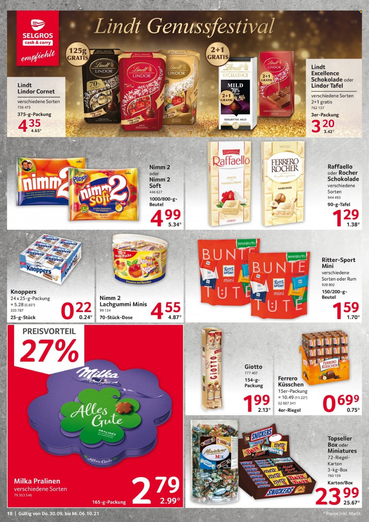 Selgros Prospekte  - 30.09.2021 - 6.10.2021. Seite 18