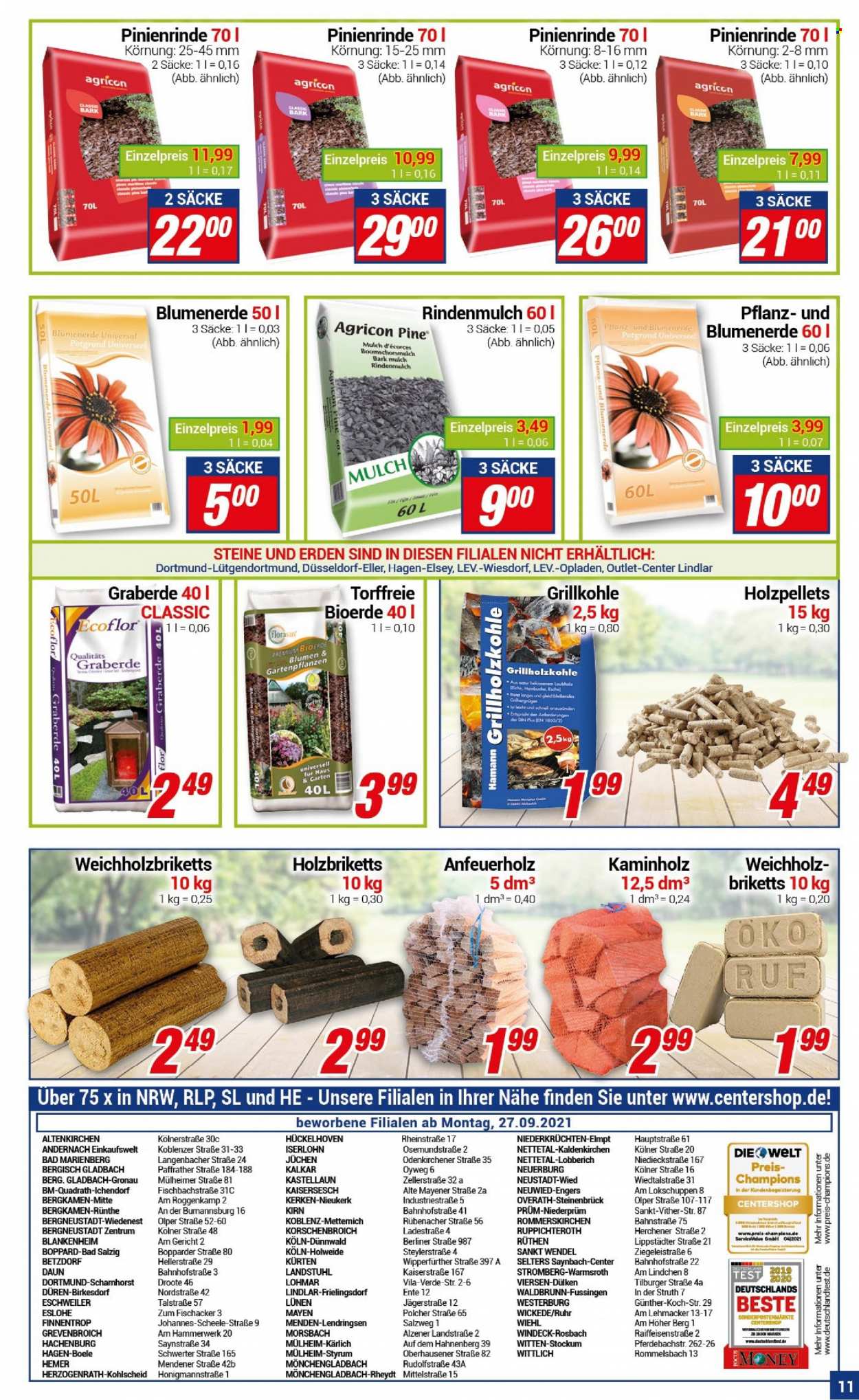 CENTERSHOP Prospekte  - 27.09.2021 - 2.10.2021. Seite 11