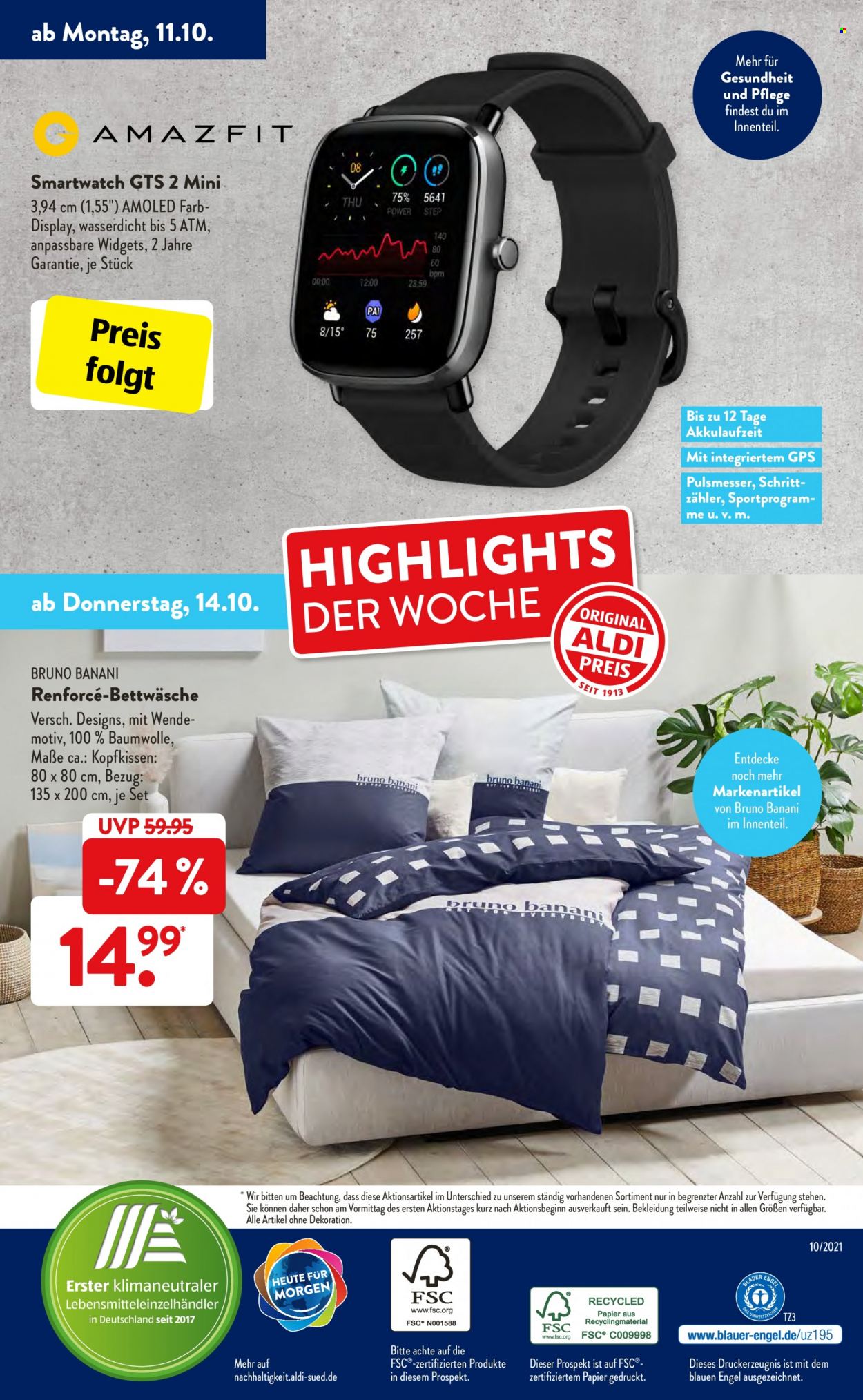 ALDI SÜD Prospekte  - 11.10.2021 - 16.10.2021. Seite 34