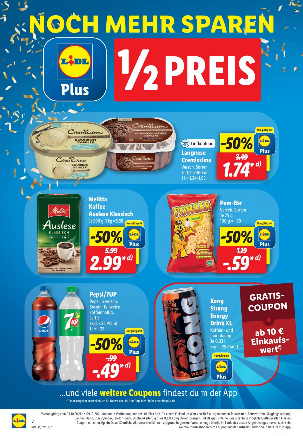 Lidl Prospekte  - 4.10.2021 - 5.10.2021. Seite 4