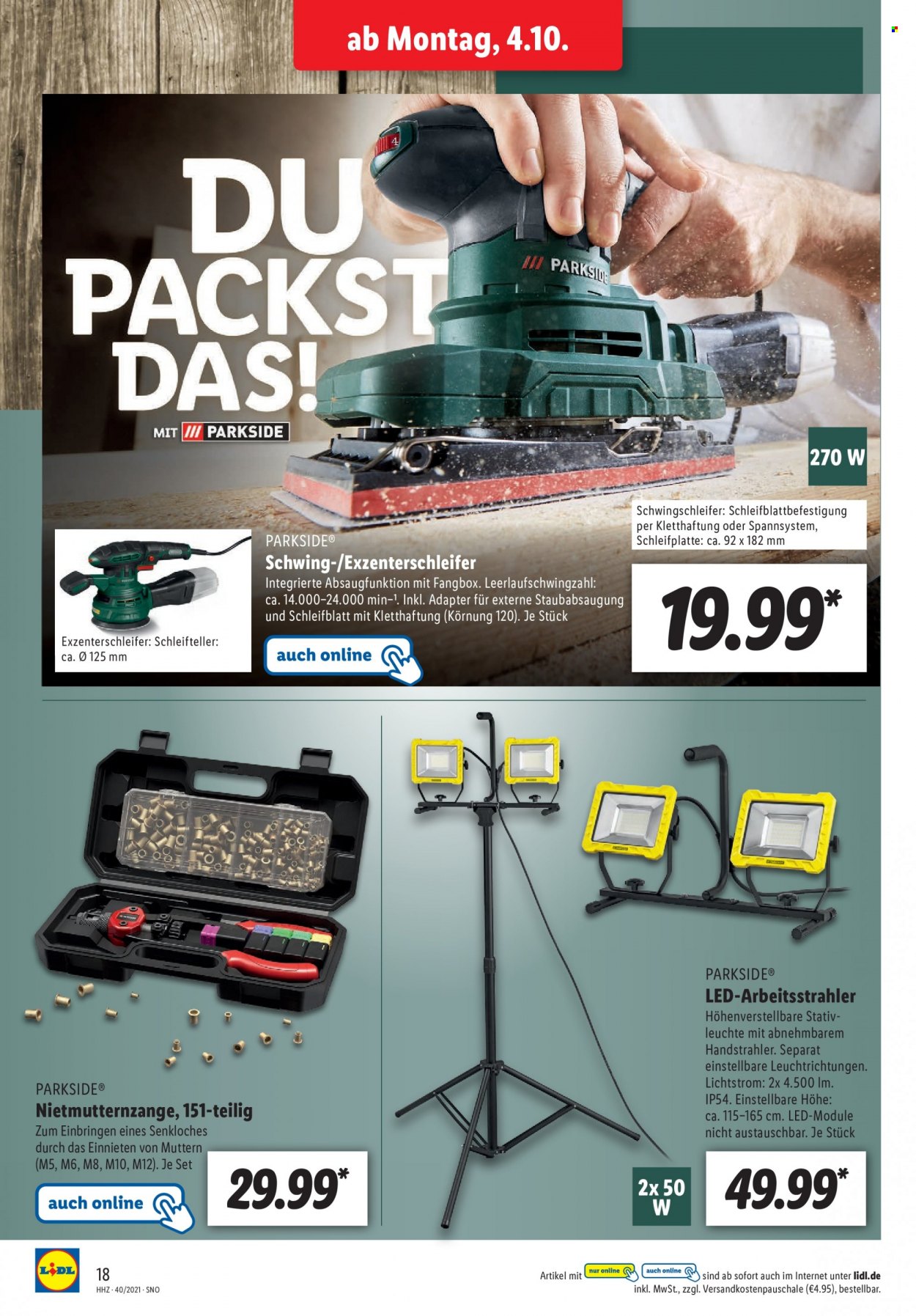 Lidl Prospekte  - 4.10.2021 - 5.10.2021. Seite 18