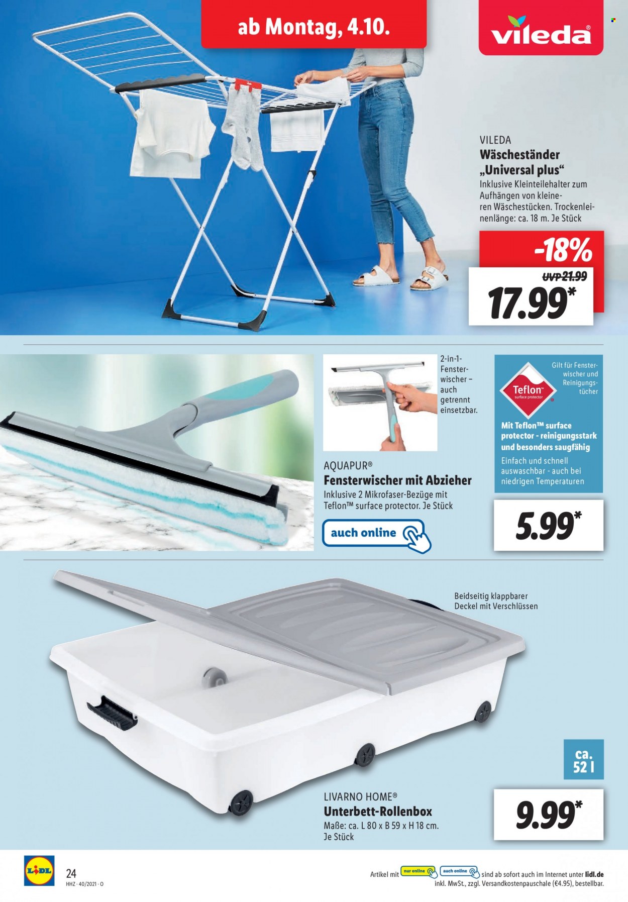 Lidl Prospekte  - 4.10.2021 - 5.10.2021. Seite 24