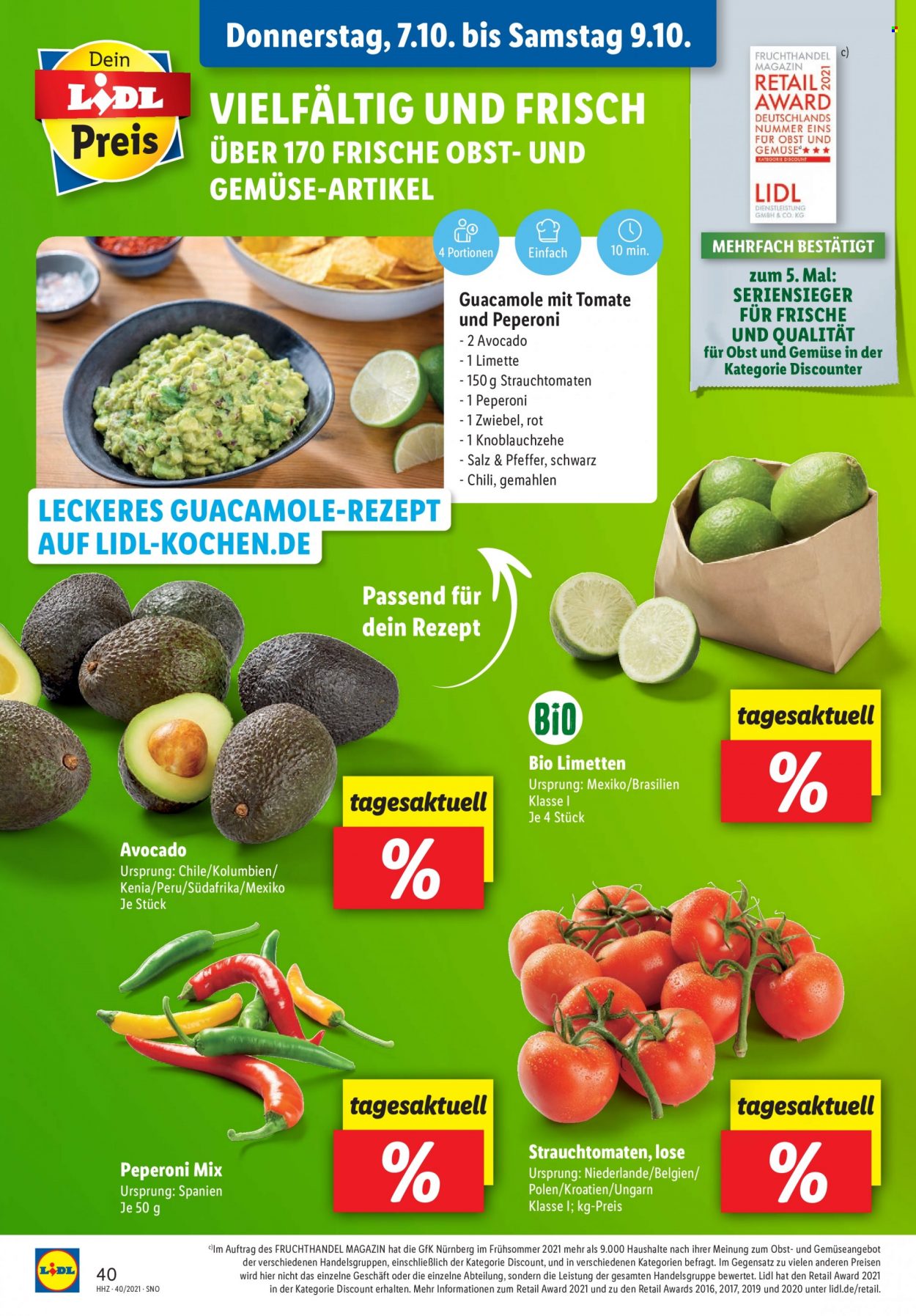 Lidl Prospekte  - 4.10.2021 - 5.10.2021. Seite 40