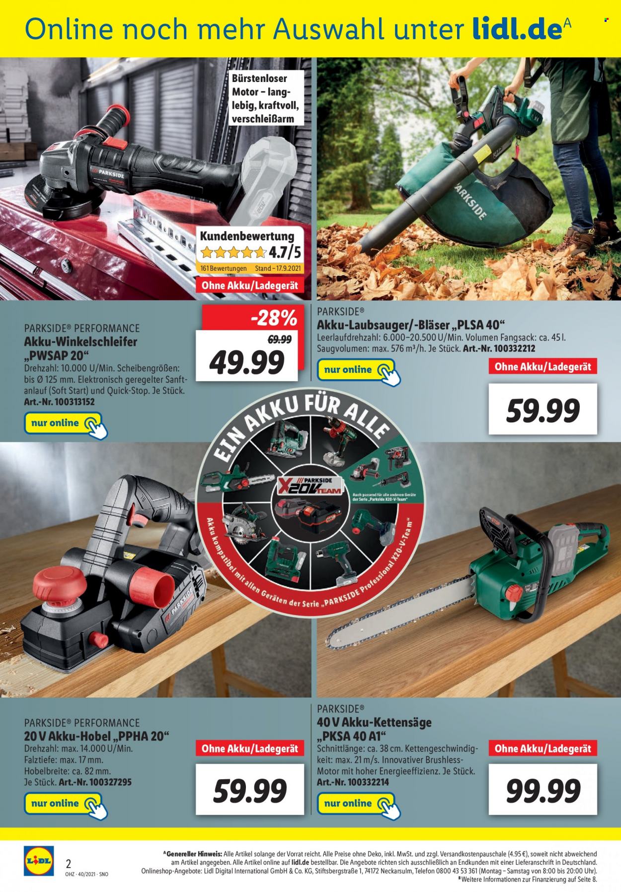 Lidl Prospekte  - 4.10.2021 - 5.10.2021. Seite 52