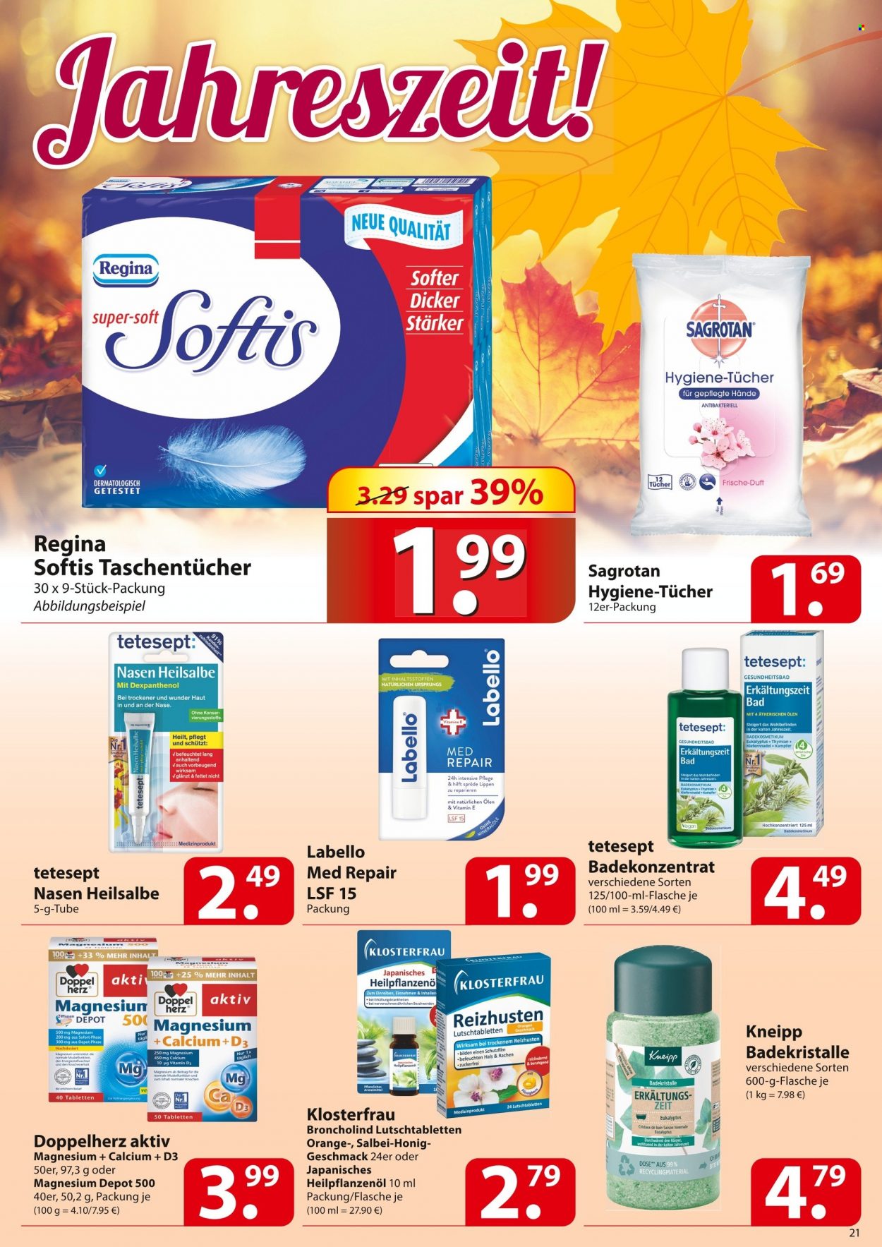 famila Prospekte  - 27.09.2021 - 2.10.2021. Seite 21