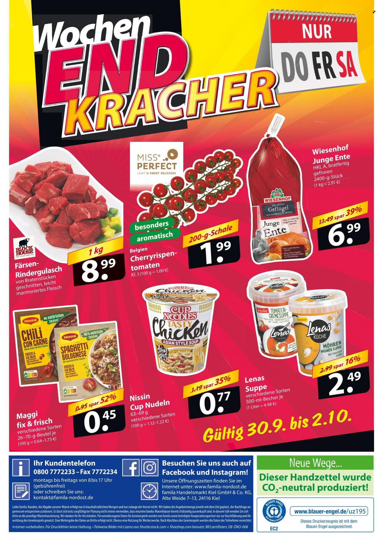 famila Prospekte  - 27.09.2021 - 2.10.2021. Seite 32