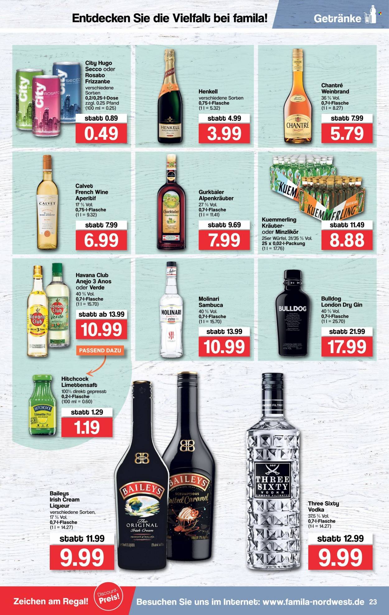 famila Prospekte  - 27.09.2021 - 2.10.2021. Seite 23