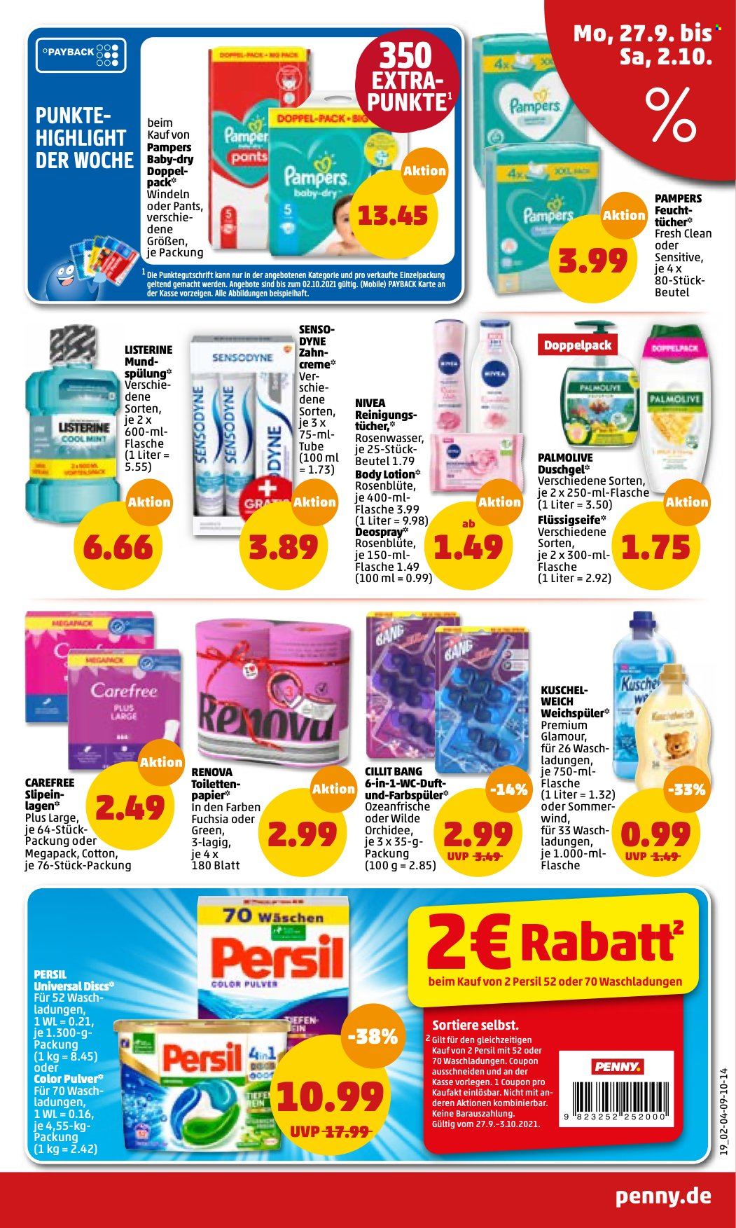 Penny Prospekte  - 27.09.2021 - 2.10.2021. Seite 19