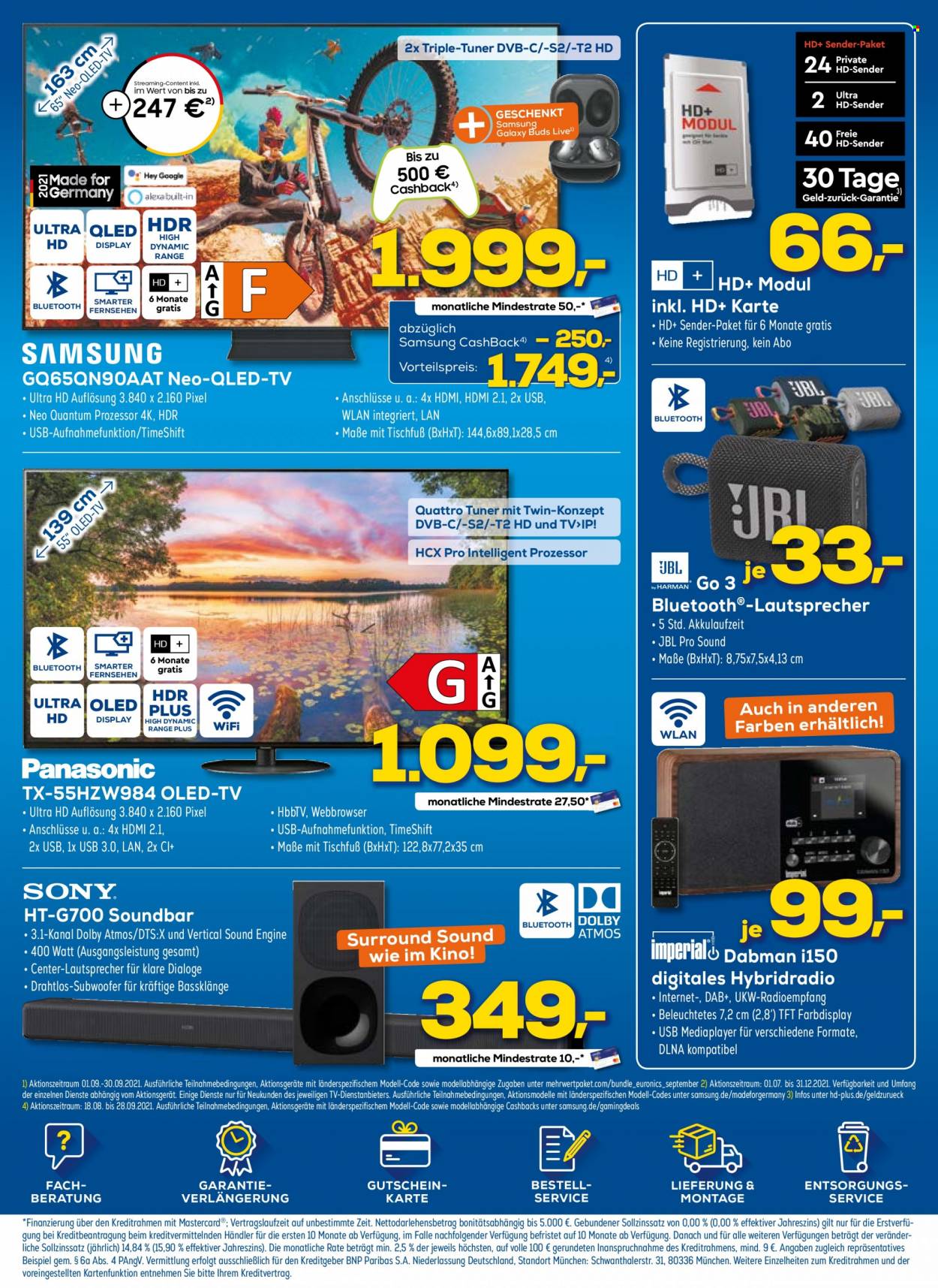 Euronics Prospekte  - 26.09.2021 - 2.10.2021. Seite 3