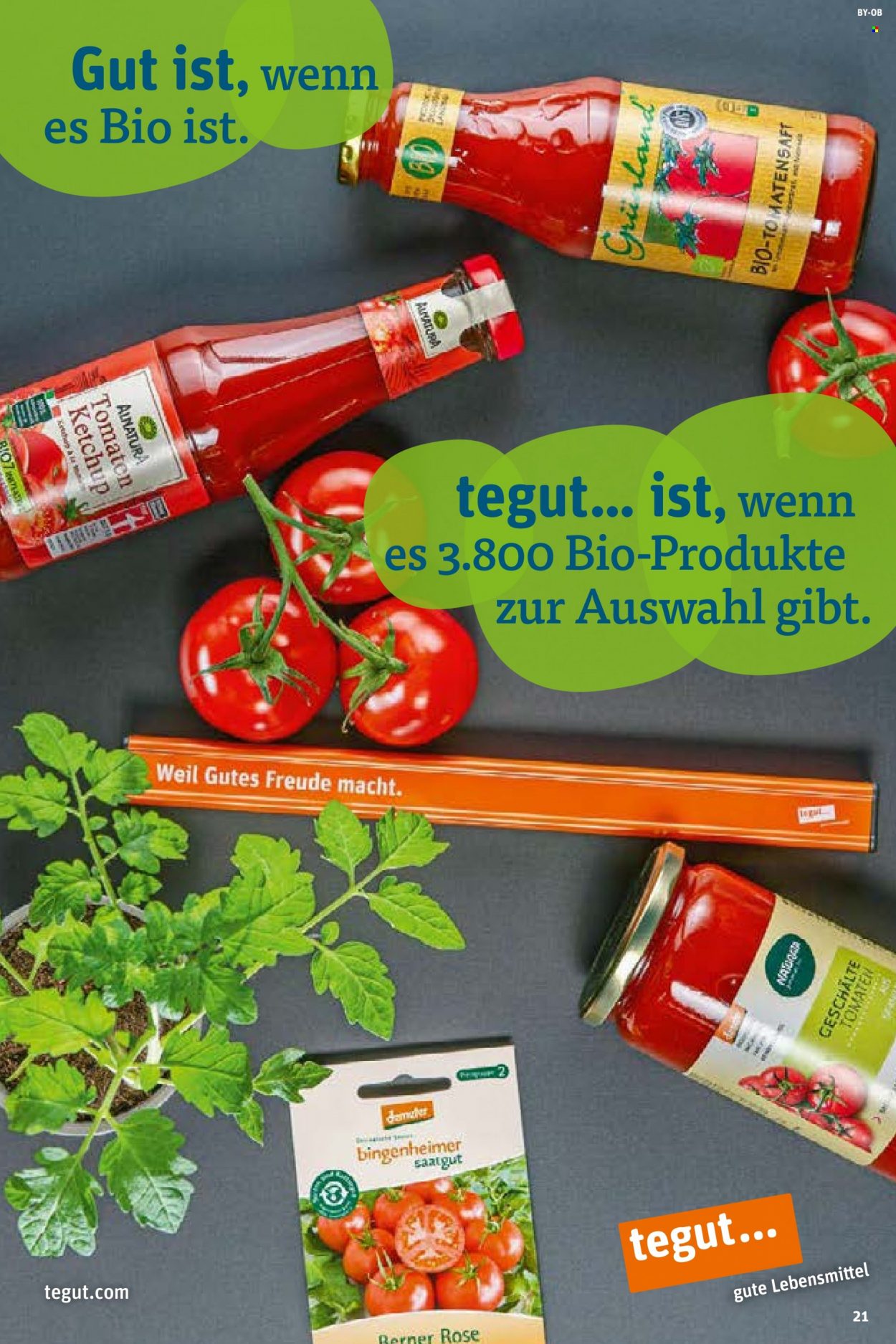 tegut... Prospekte  - 27.09.2021 - 2.10.2021. Seite 21