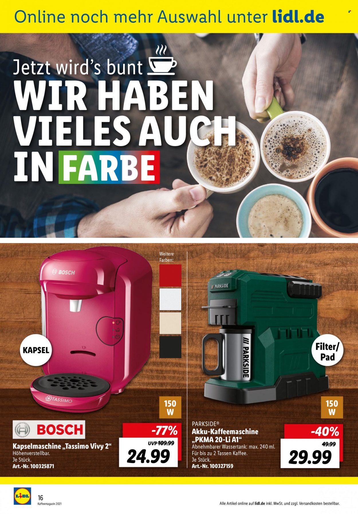 Lidl Prospekte  - 26.09.2021 - 1.10.2021. Seite 16