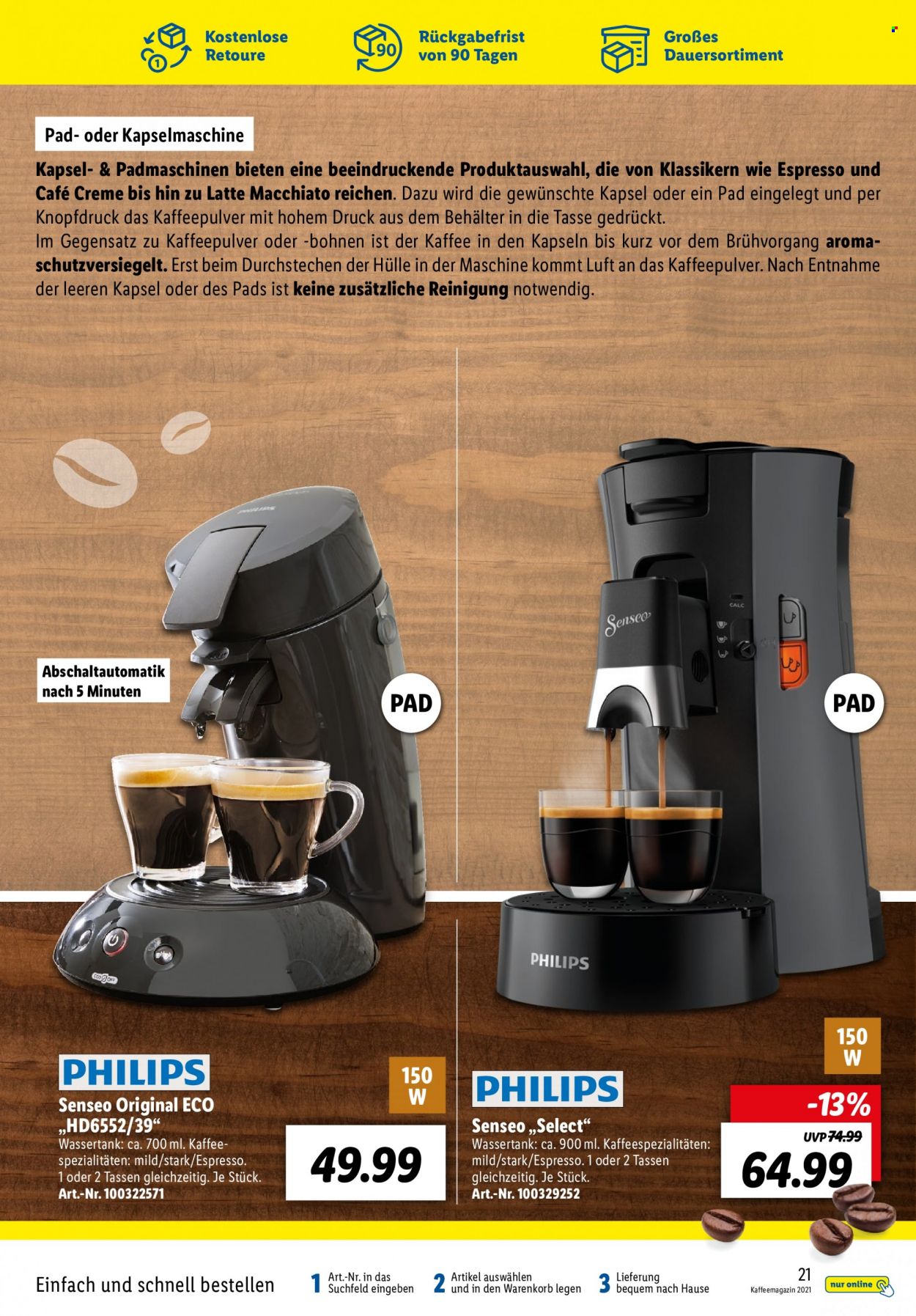 Lidl Prospekte  - 26.09.2021 - 1.10.2021. Seite 21