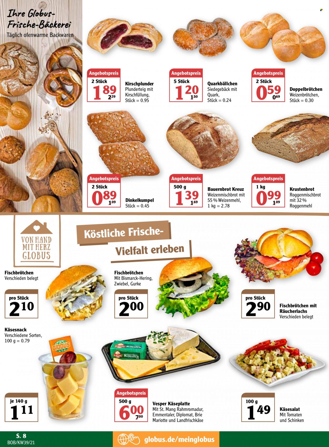 Globus Prospekte  - 27.09.2021 - 2.10.2021. Seite 8
