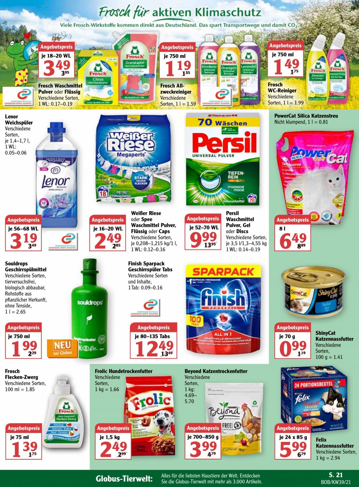 Globus Prospekte  - 27.09.2021 - 2.10.2021. Seite 21