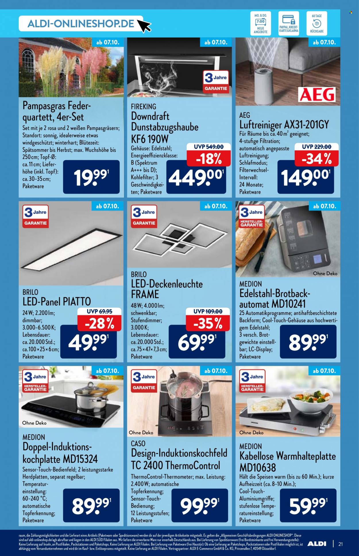 ALDI Nord Prospekte  - 4.10.2021 - 9.10.2021. Seite 21