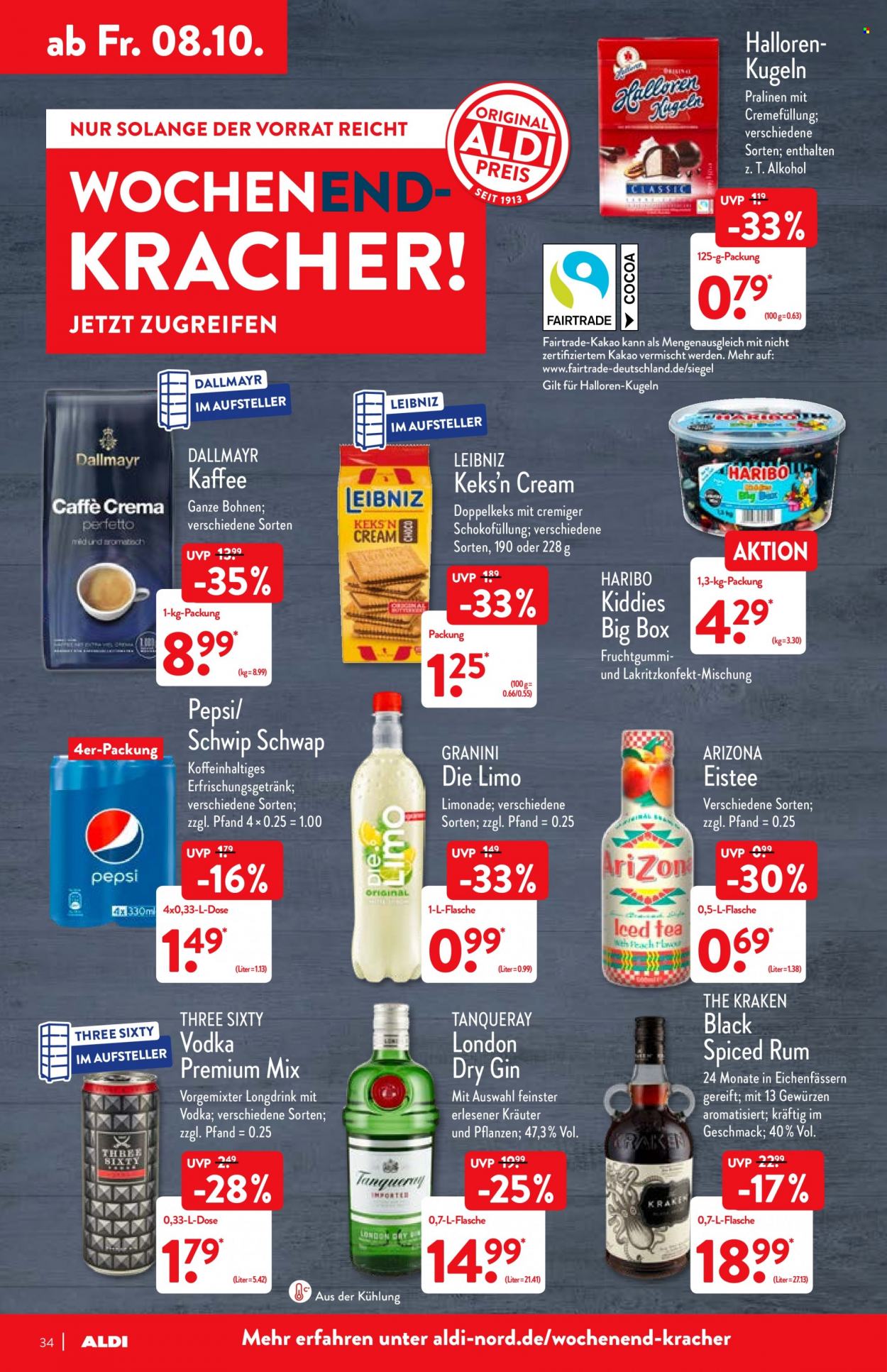 ALDI Nord Prospekte  - 4.10.2021 - 9.10.2021. Seite 34