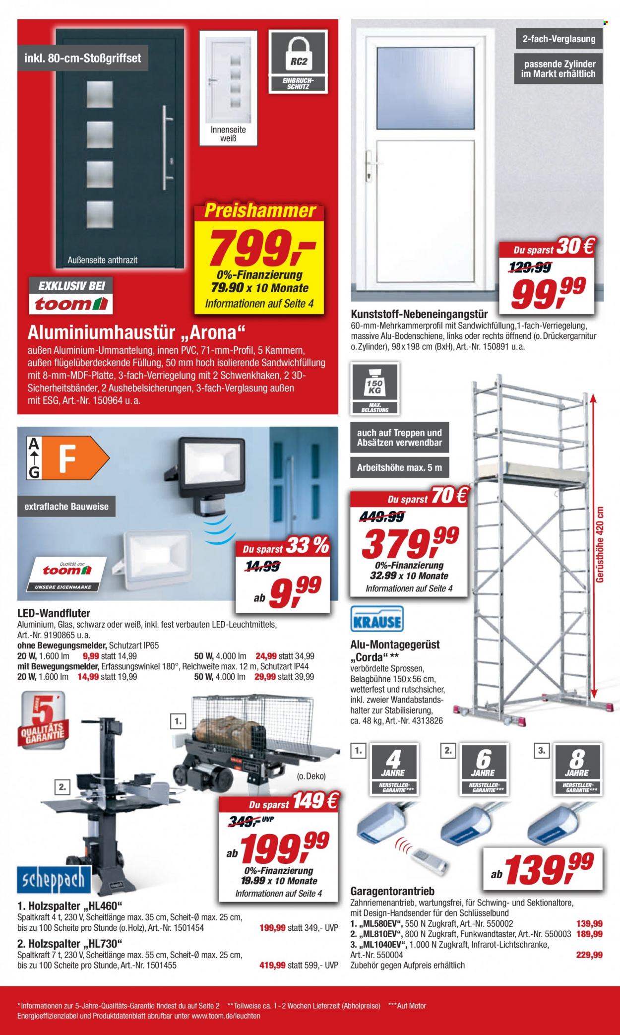 toom Baumarkt Prospekte  - 2.10.2021 - 8.10.2021. Seite 8