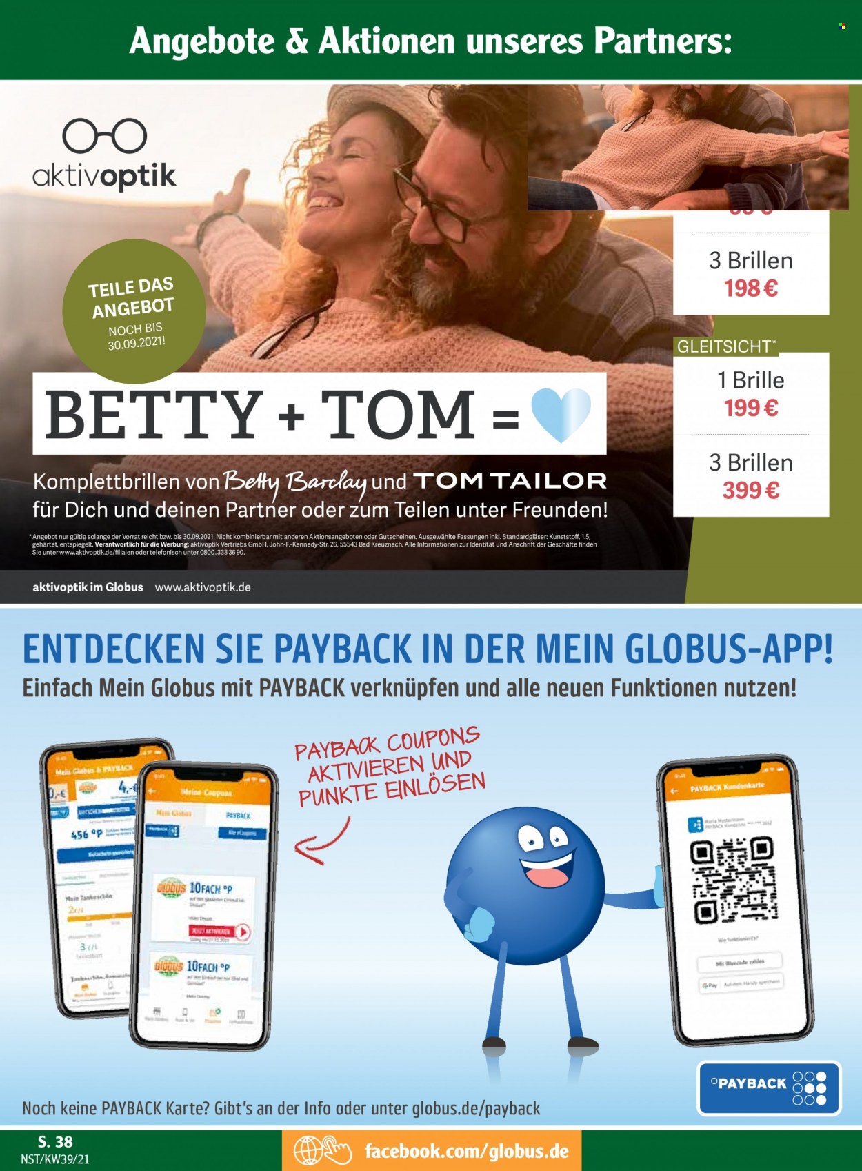 Globus Prospekte  - 27.09.2021 - 2.10.2021. Seite 40