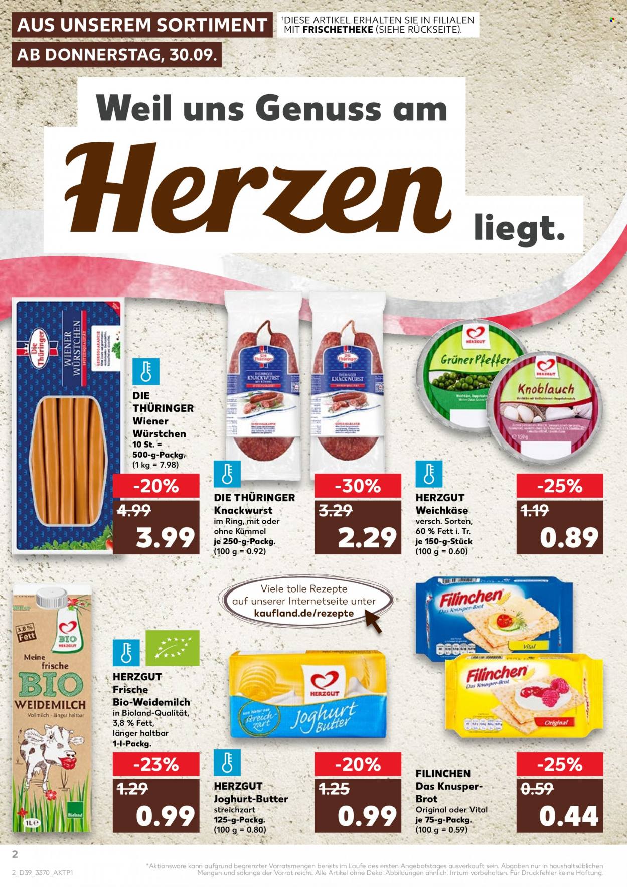 Kaufland Prospekte  - 30.09.2021 - 6.10.2021. Seite 2