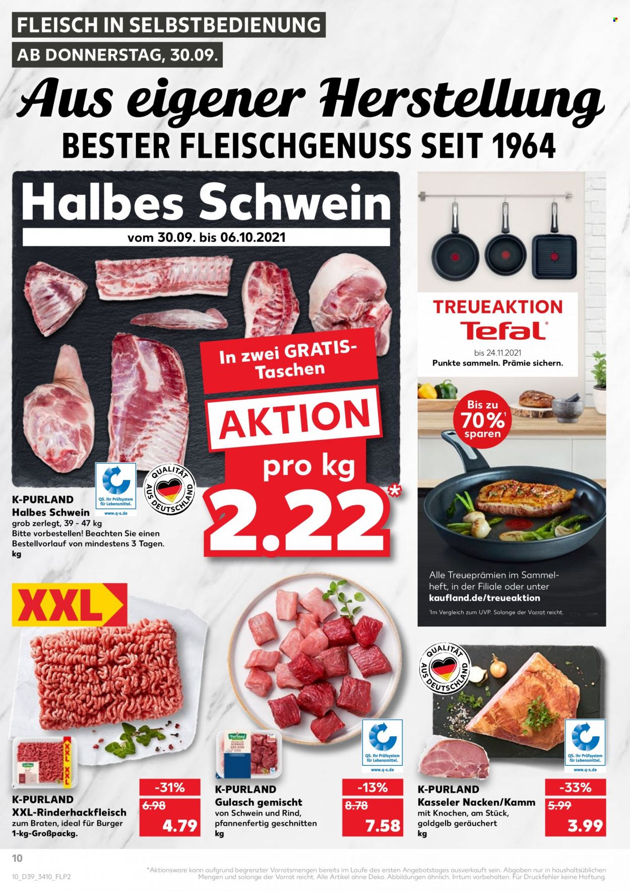 Kaufland Prospekte  - 30.09.2021 - 6.10.2021. Seite 10