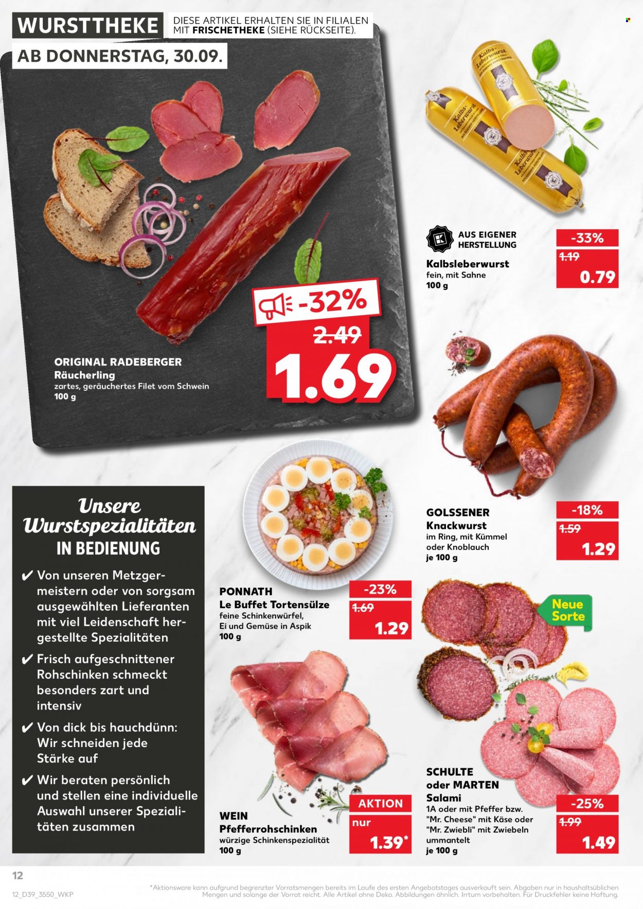 Kaufland Prospekte  - 30.09.2021 - 6.10.2021. Seite 12