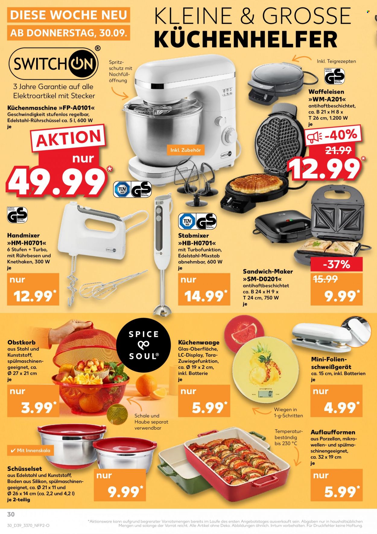 Kaufland Prospekte  - 30.09.2021 - 6.10.2021. Seite 30