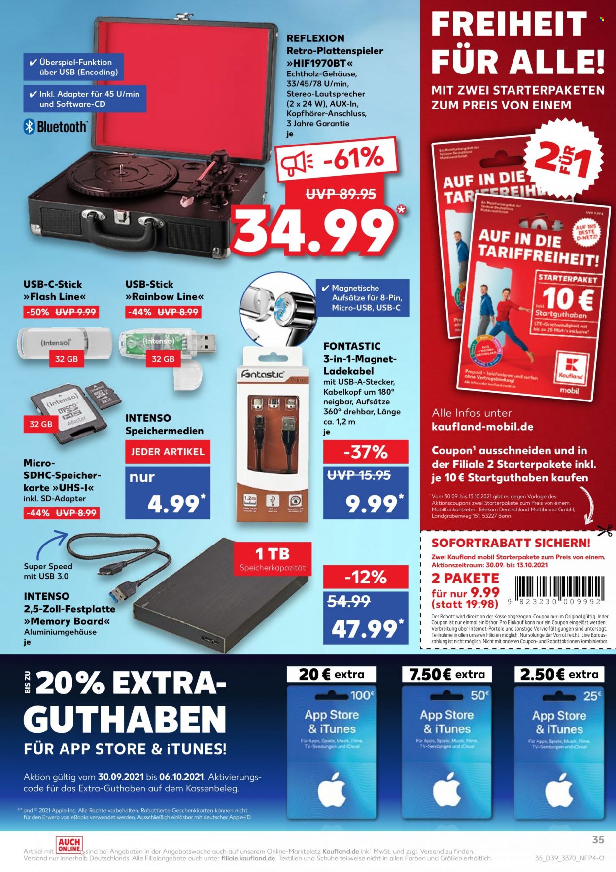 Kaufland Prospekte  - 30.09.2021 - 6.10.2021. Seite 35