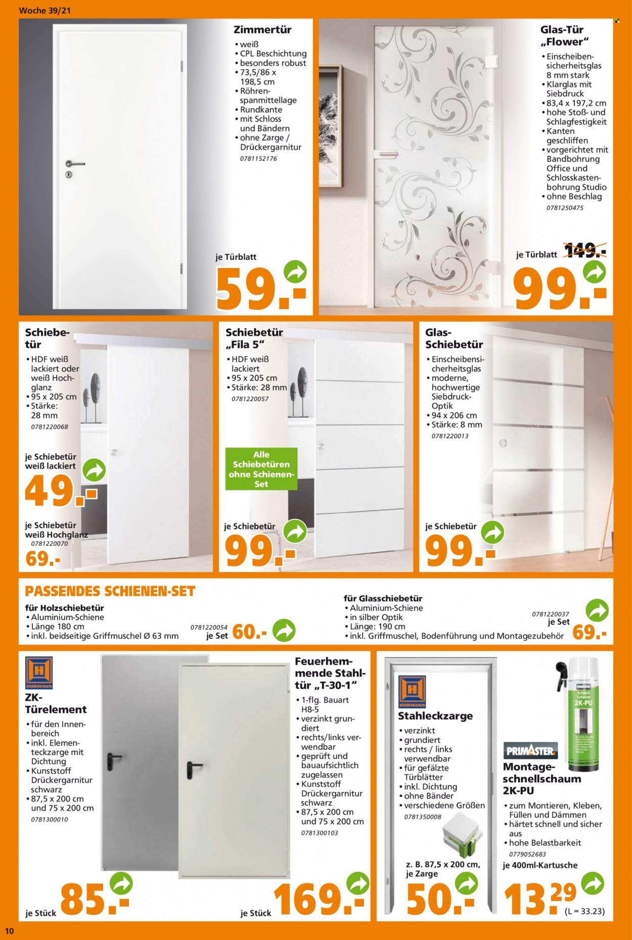 Globus Baumarkt Prospekte  - 27.09.2021 - 2.10.2021. Seite 10