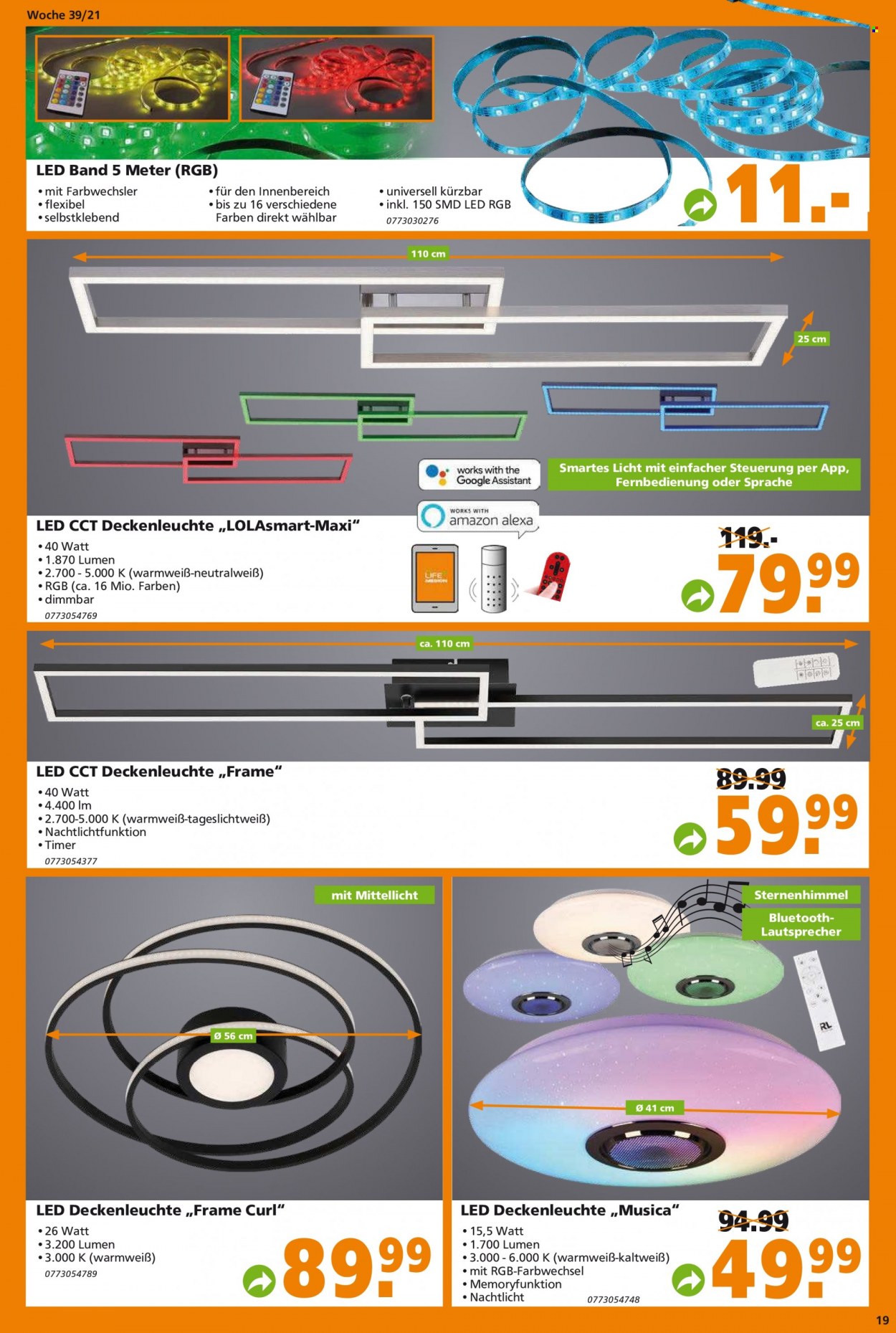 Globus Baumarkt Prospekte  - 27.09.2021 - 2.10.2021. Seite 19