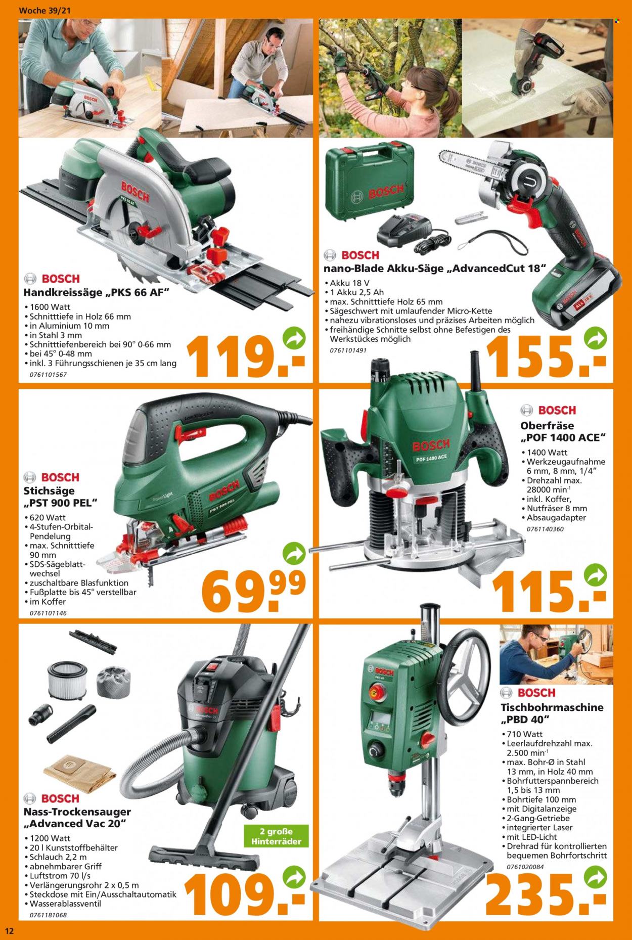 Globus Baumarkt Prospekte  - 28.09.2021 - 5.10.2021. Seite 12
