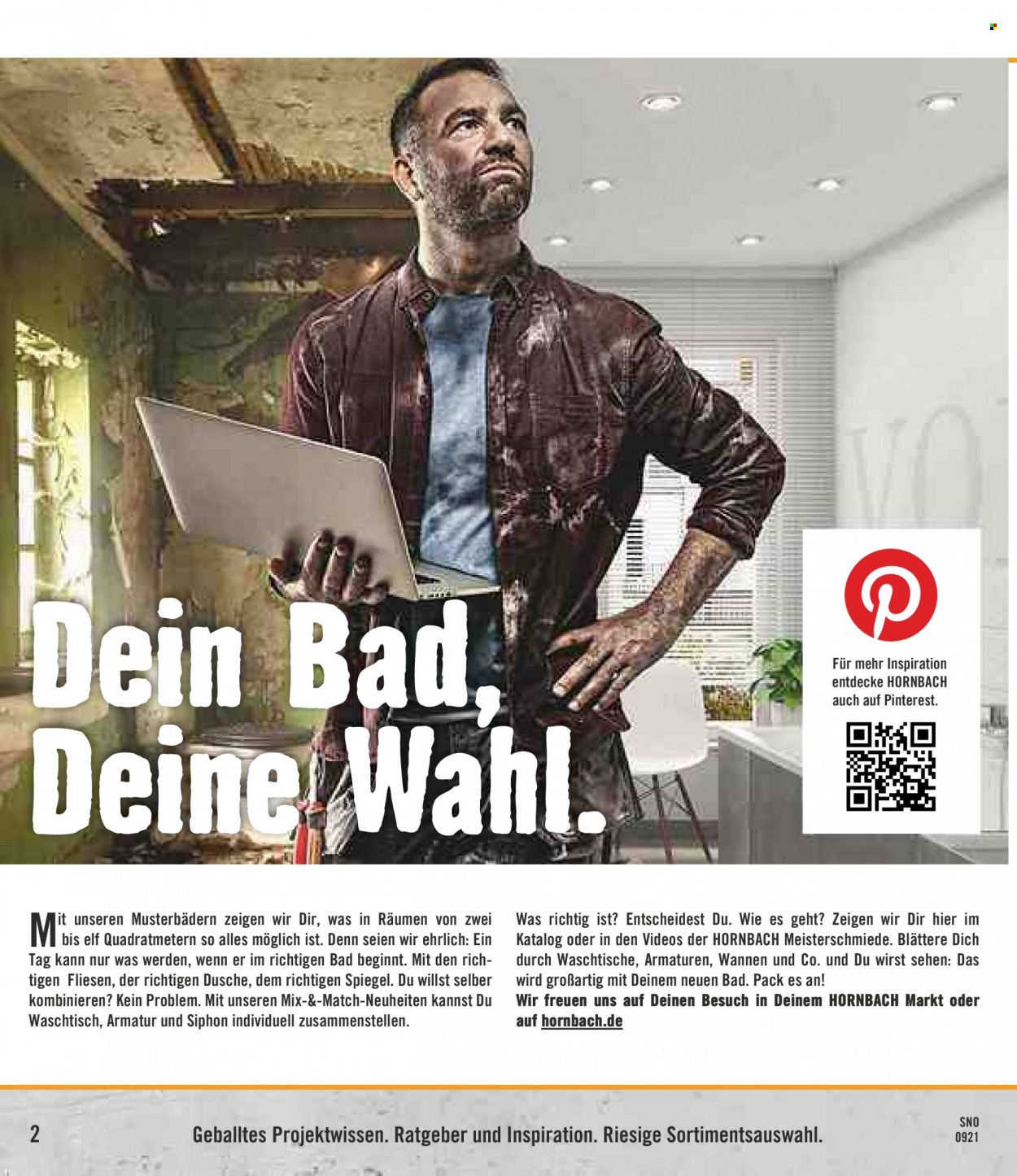Hornbach Prospekte  - 28.09.2021 - 27.10.2021. Seite 2