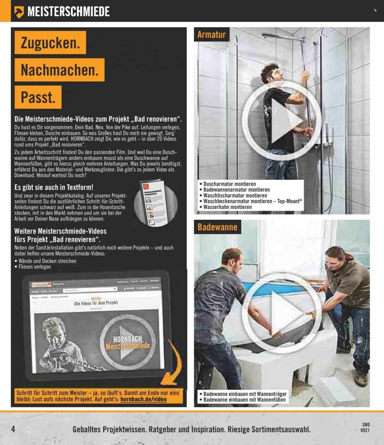Hornbach Prospekte  - 28.09.2021 - 27.10.2021. Seite 4