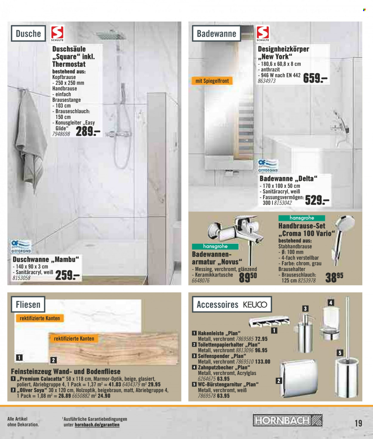 Hornbach Prospekte  - 28.09.2021 - 27.10.2021. Seite 19