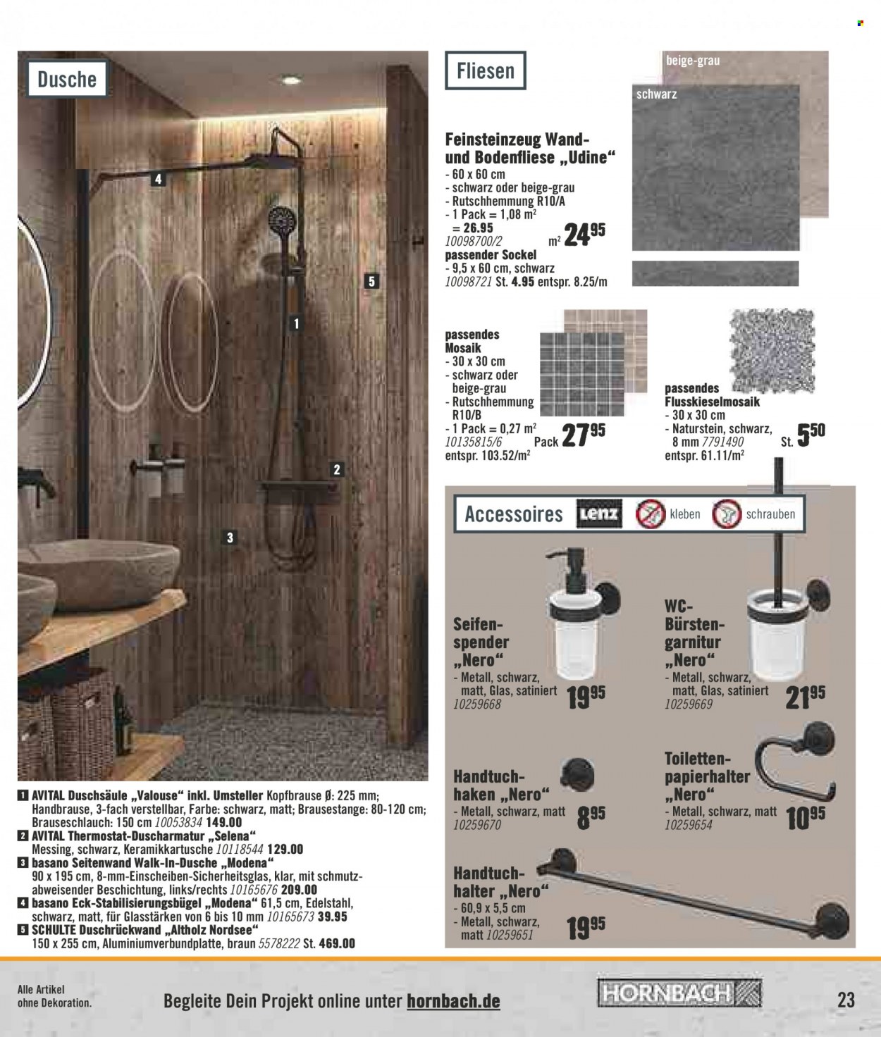 Hornbach Prospekte  - 28.09.2021 - 27.10.2021. Seite 23