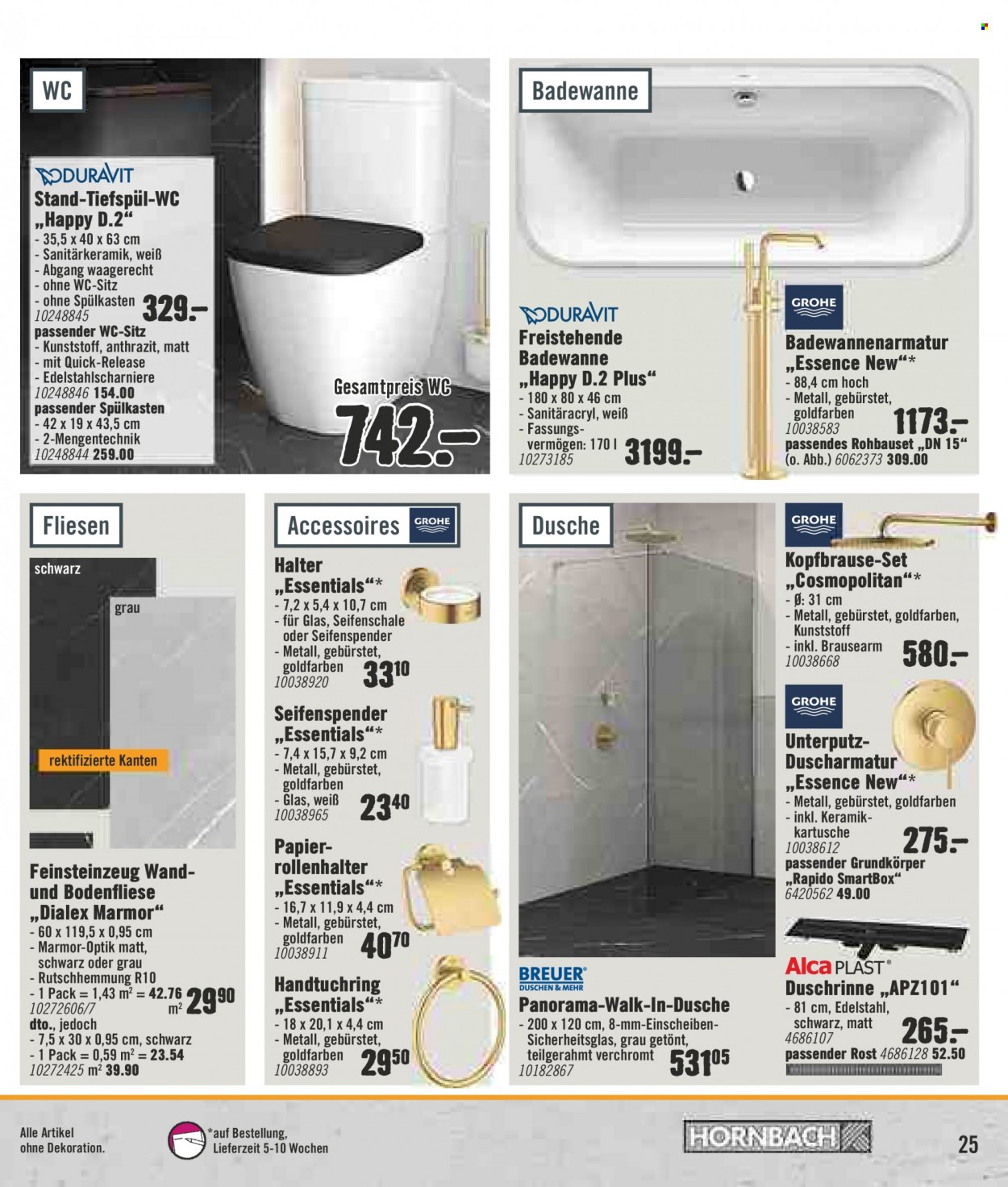 Hornbach Prospekte  - 28.09.2021 - 27.10.2021. Seite 25